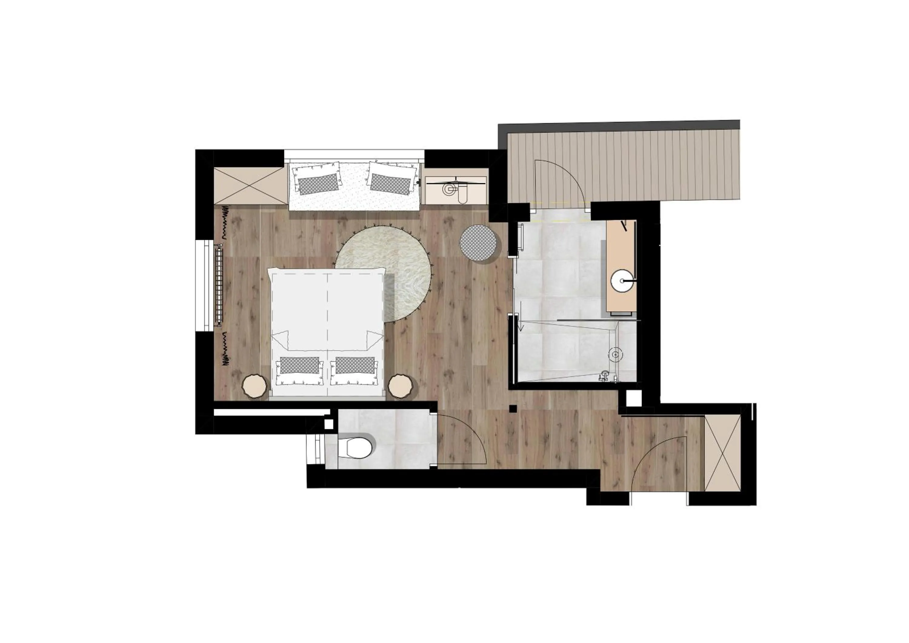Floor plan in Margarethenstein Boutique Hotel