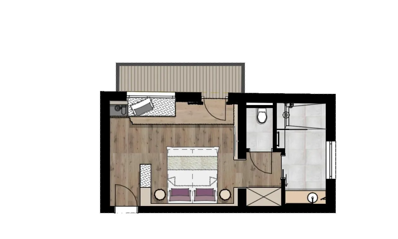 Floor plan in Margarethenstein Boutique Hotel
