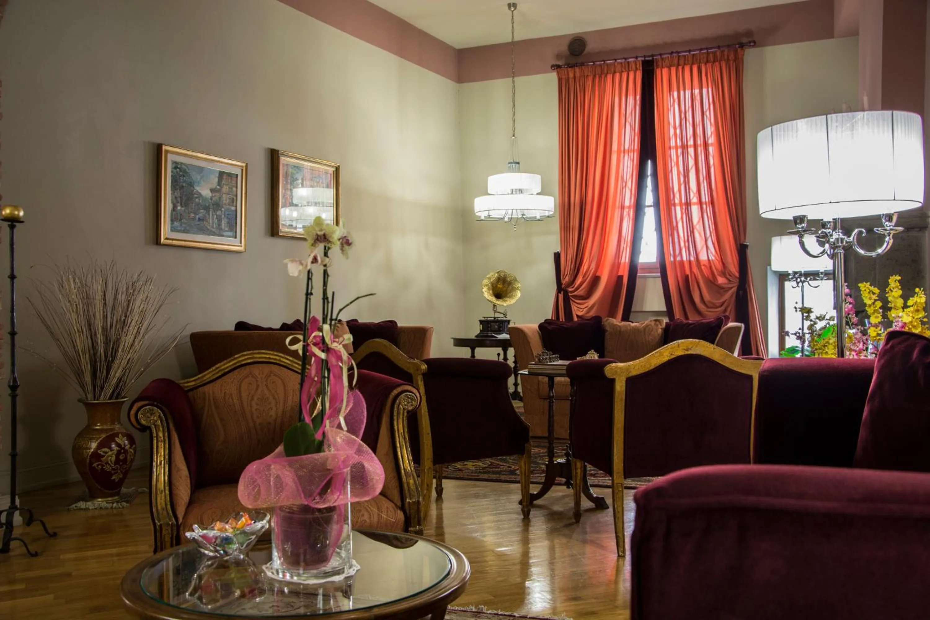 Lobby or reception in San Luca Palace
