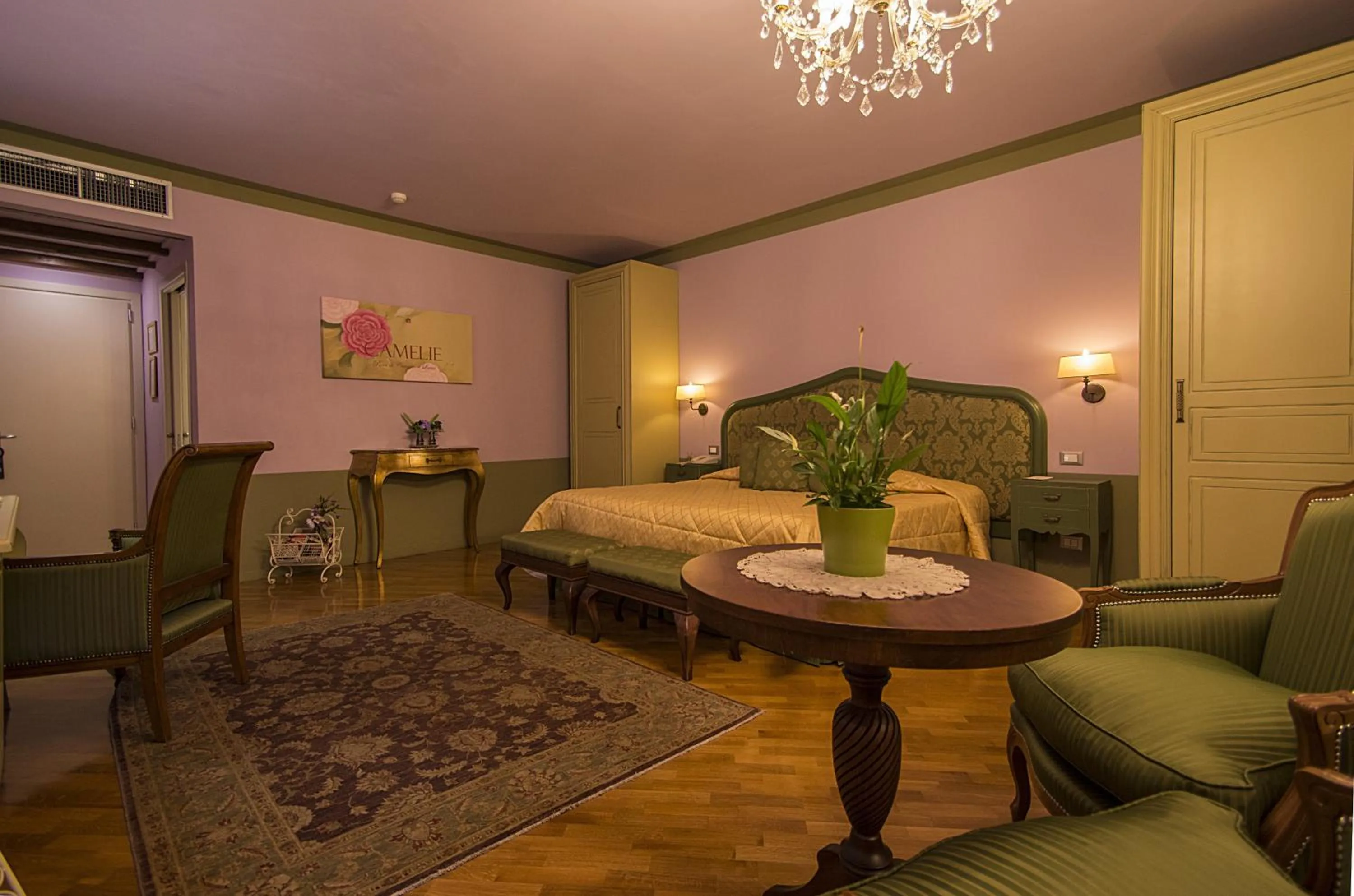 Photo of the whole room in San Luca Palace