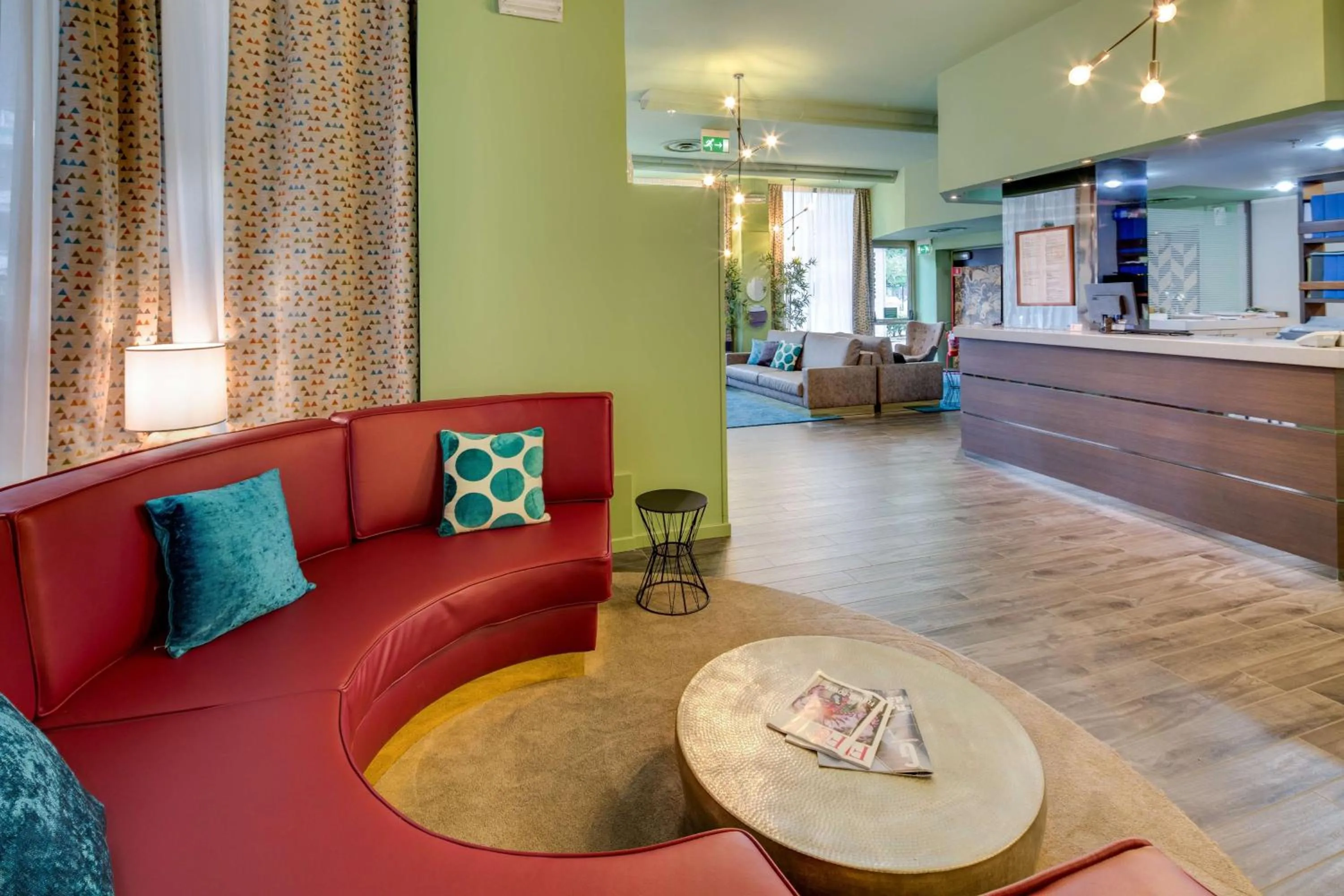 Lobby or reception in Best Western Plus CHC Florence