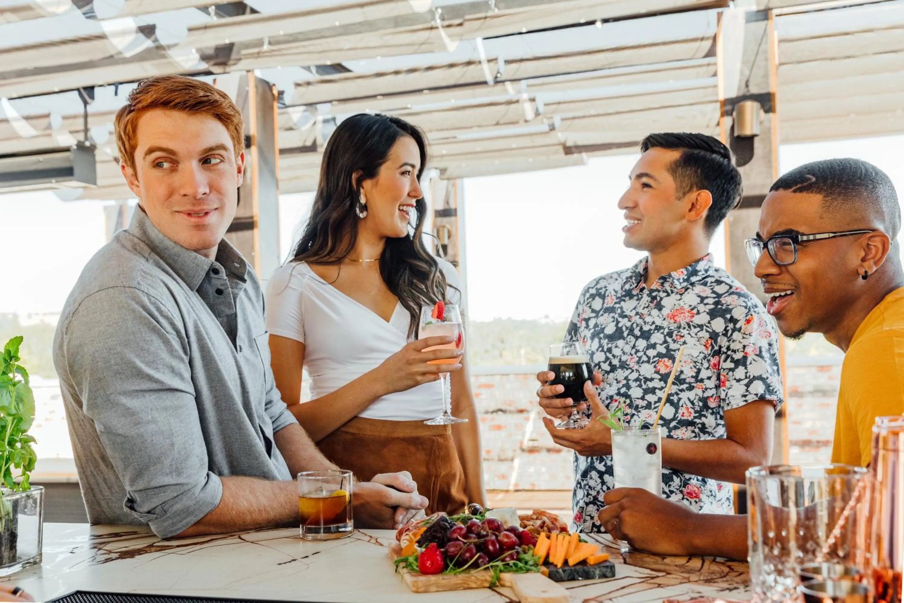 People in The Piccolo at Paso Robles Inn