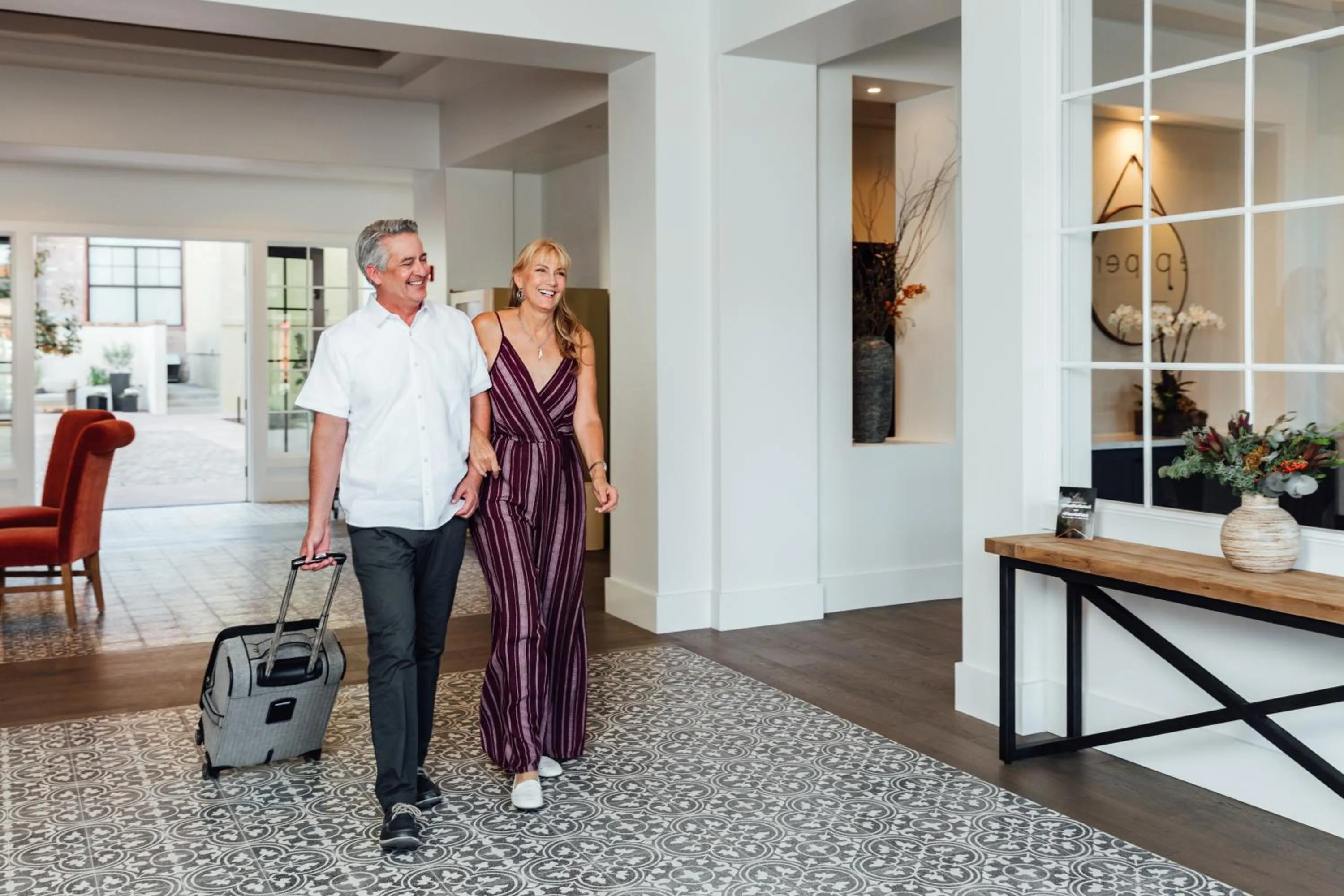 Lobby or reception in The Piccolo at Paso Robles Inn