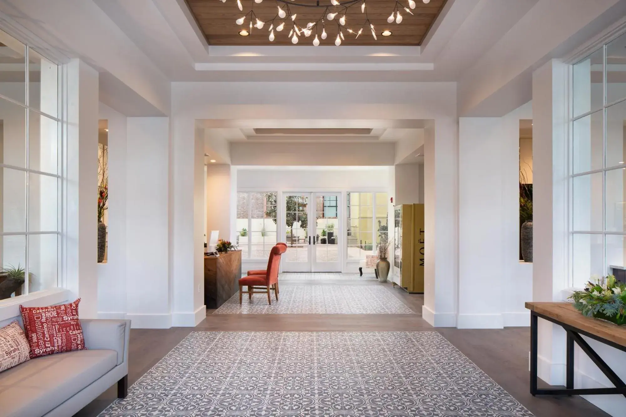 Lobby or reception in The Piccolo at Paso Robles Inn Lobby or reception in The Piccolo at Paso Robles Inn