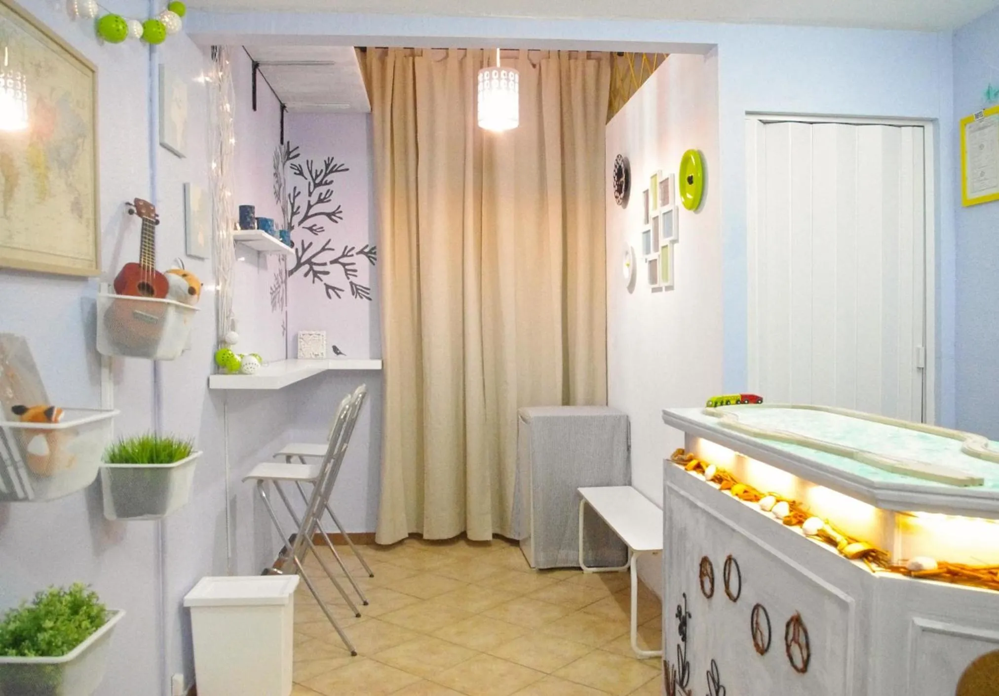 Decorative detail in Hotel Alba