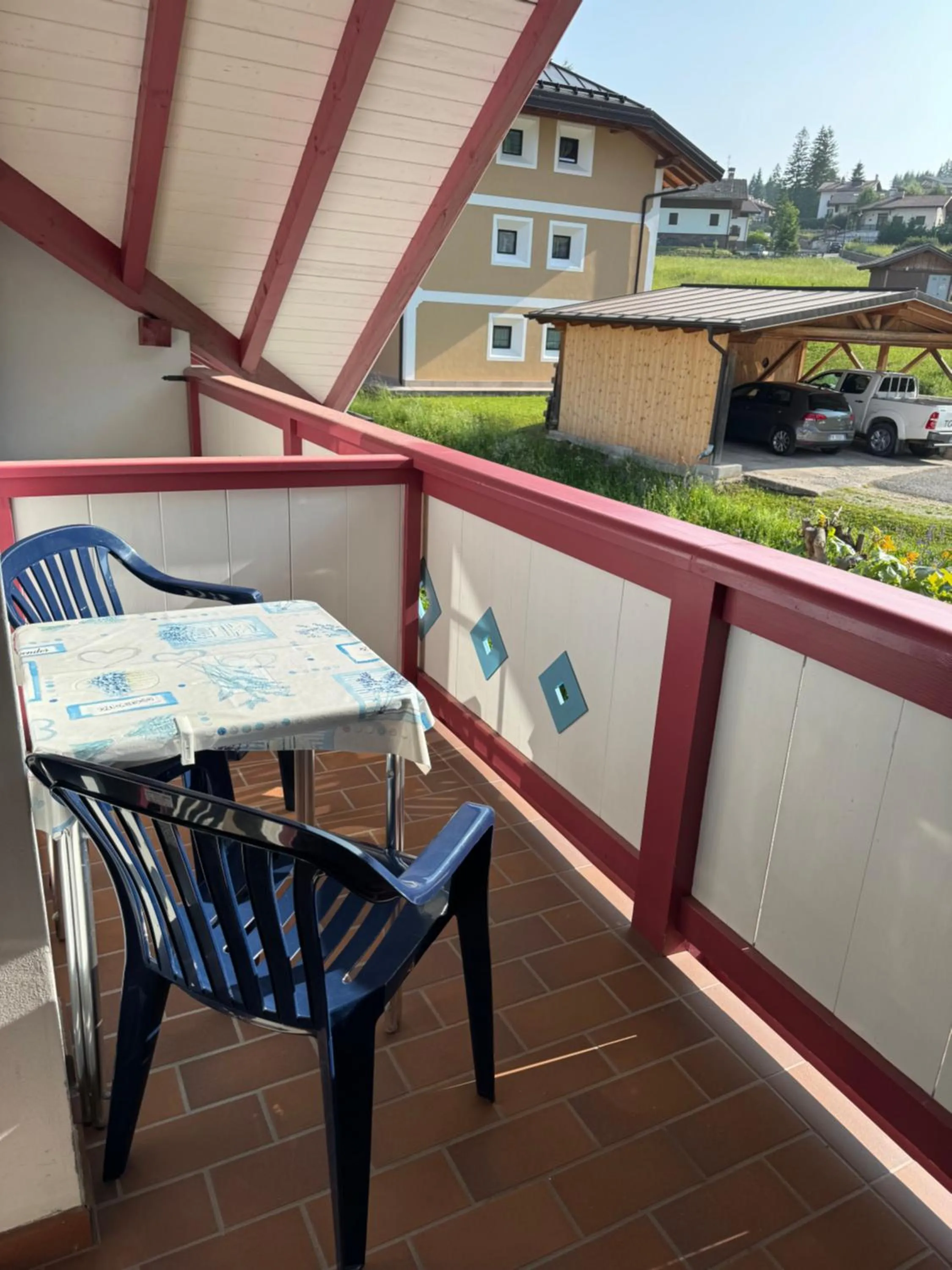 Balcony/Terrace in Casa Azzurra