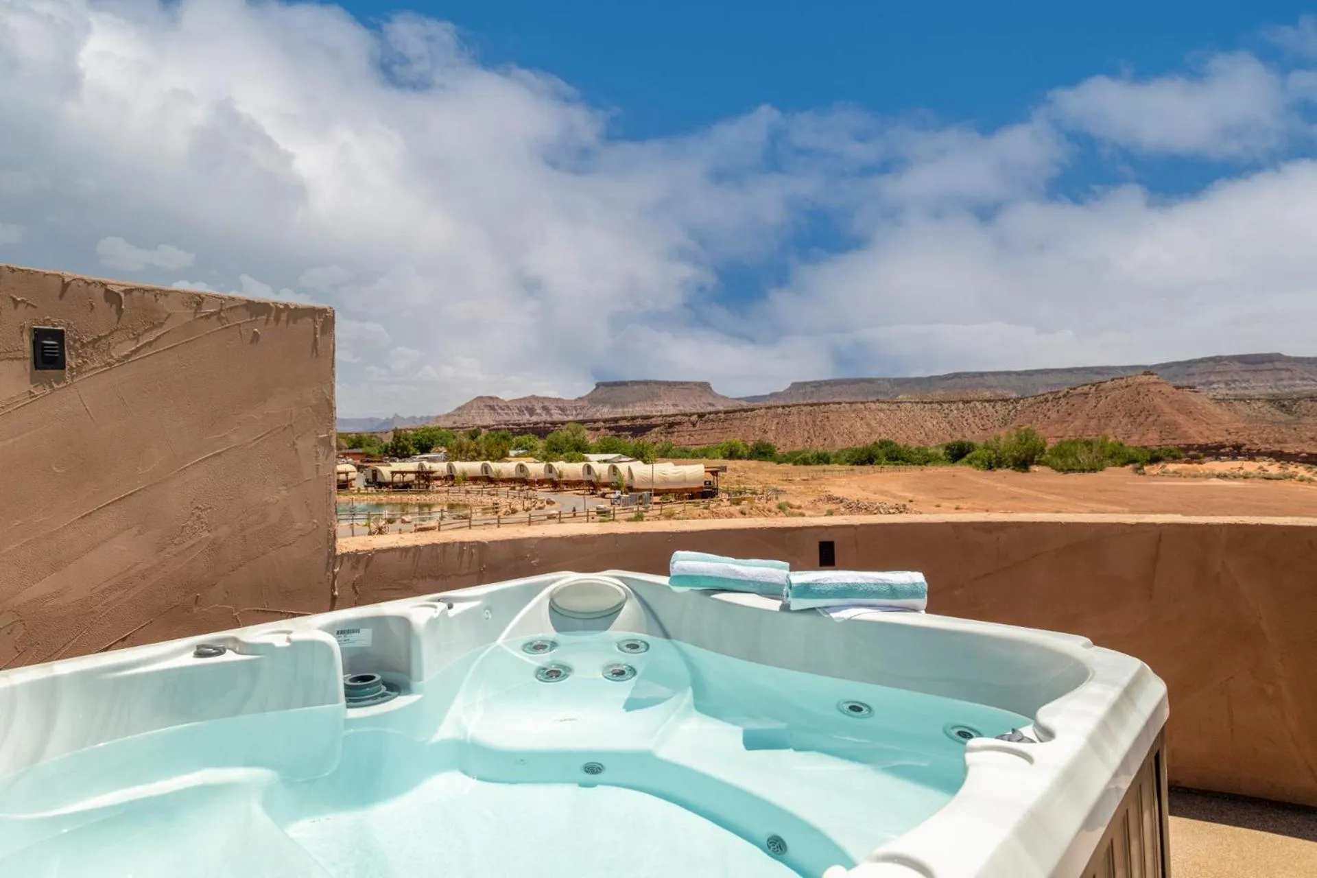 Property building in Zion White Bison Glamping & RV Resort