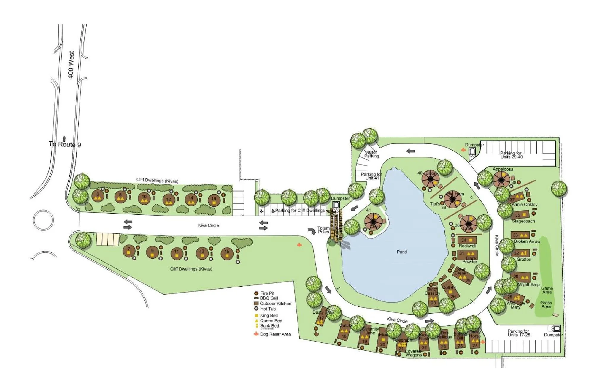 Property building in Zion White Bison Glamping & RV Resort