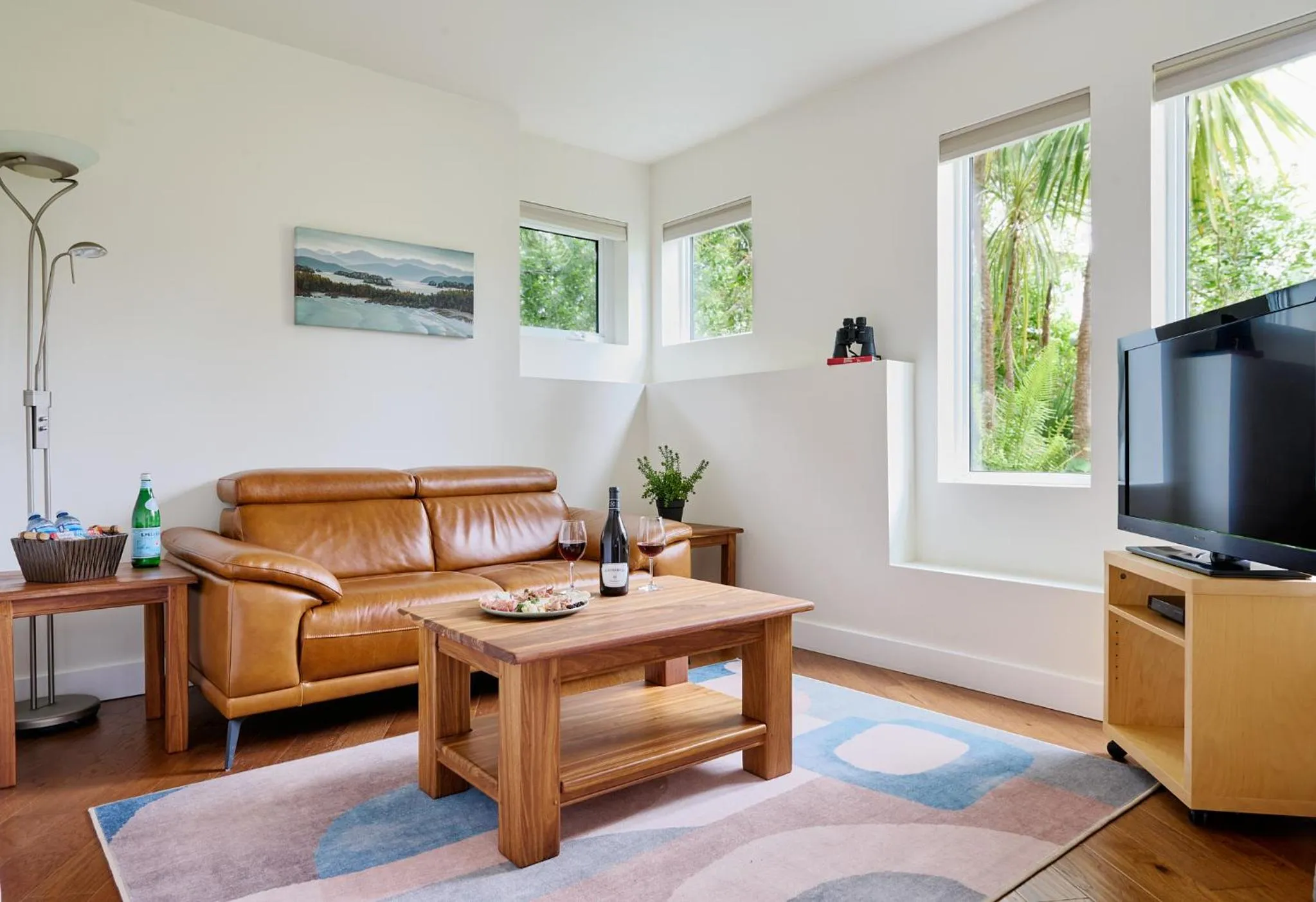 Living room in Liahona Guest House