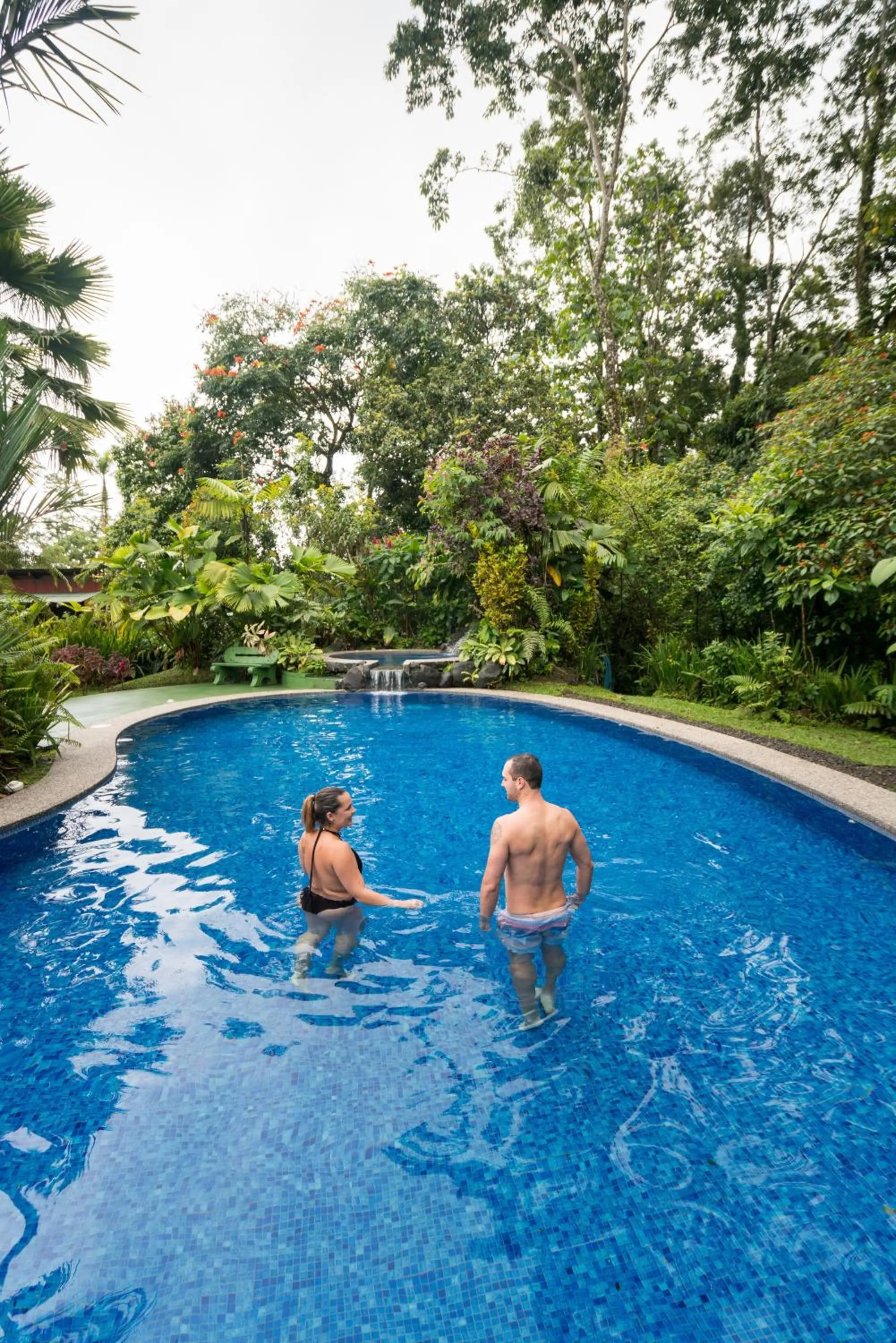 Swimming pool in Catarata Eco Lodge