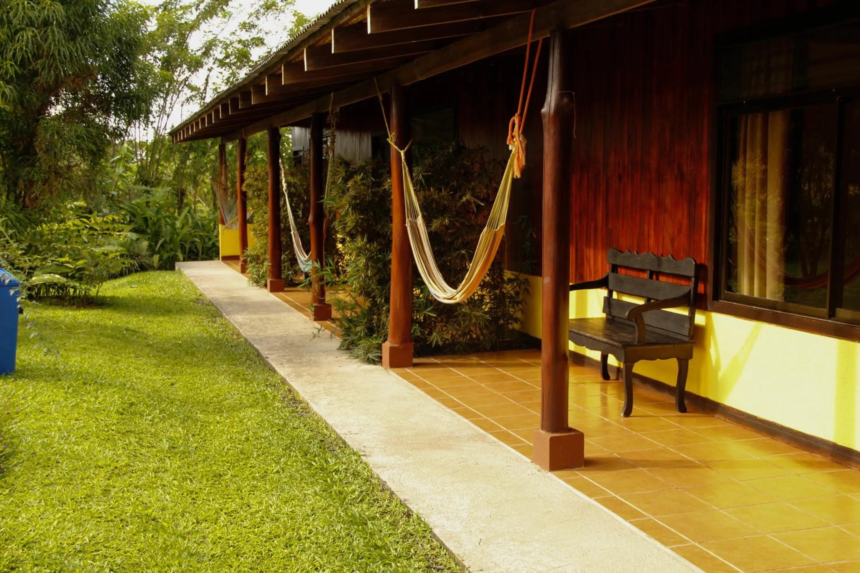 Balcony/Terrace in Catarata Eco Lodge