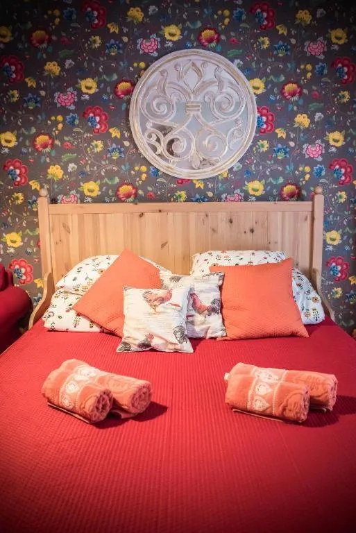 Bed in Rezydencja Sąsiadów Zakopanego