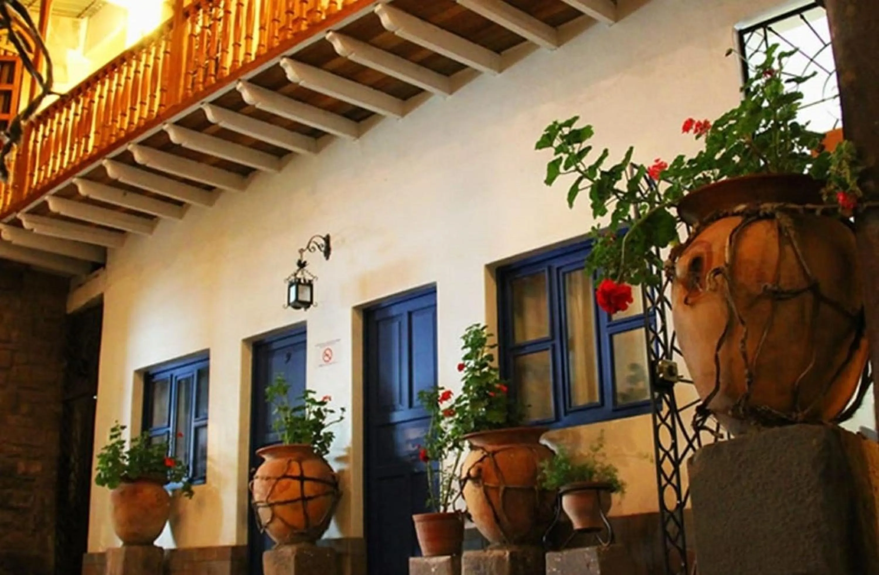 Patio in Katari at Plaza de Armas Cusco