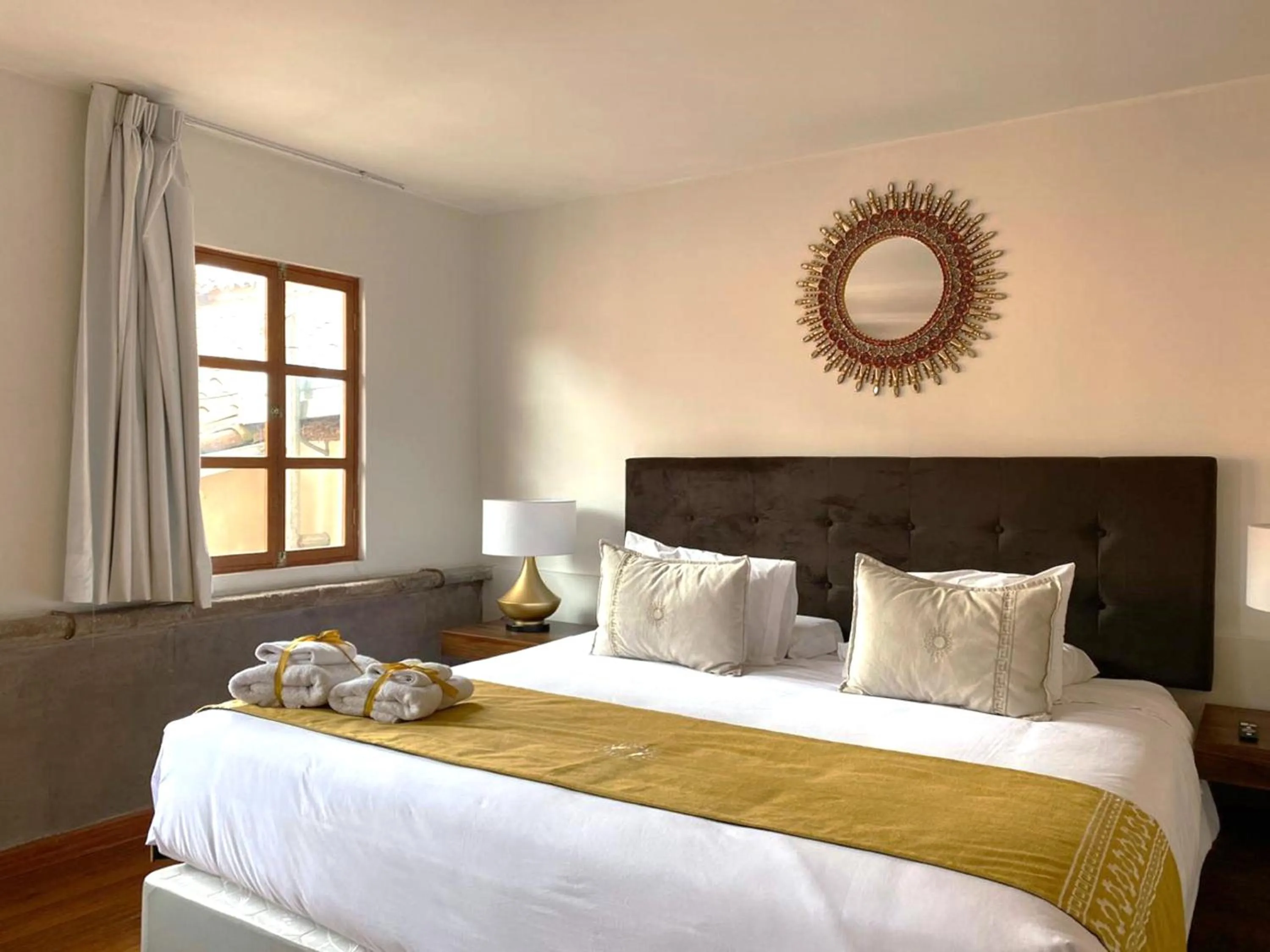 Bed in Katari at Plaza de Armas Cusco