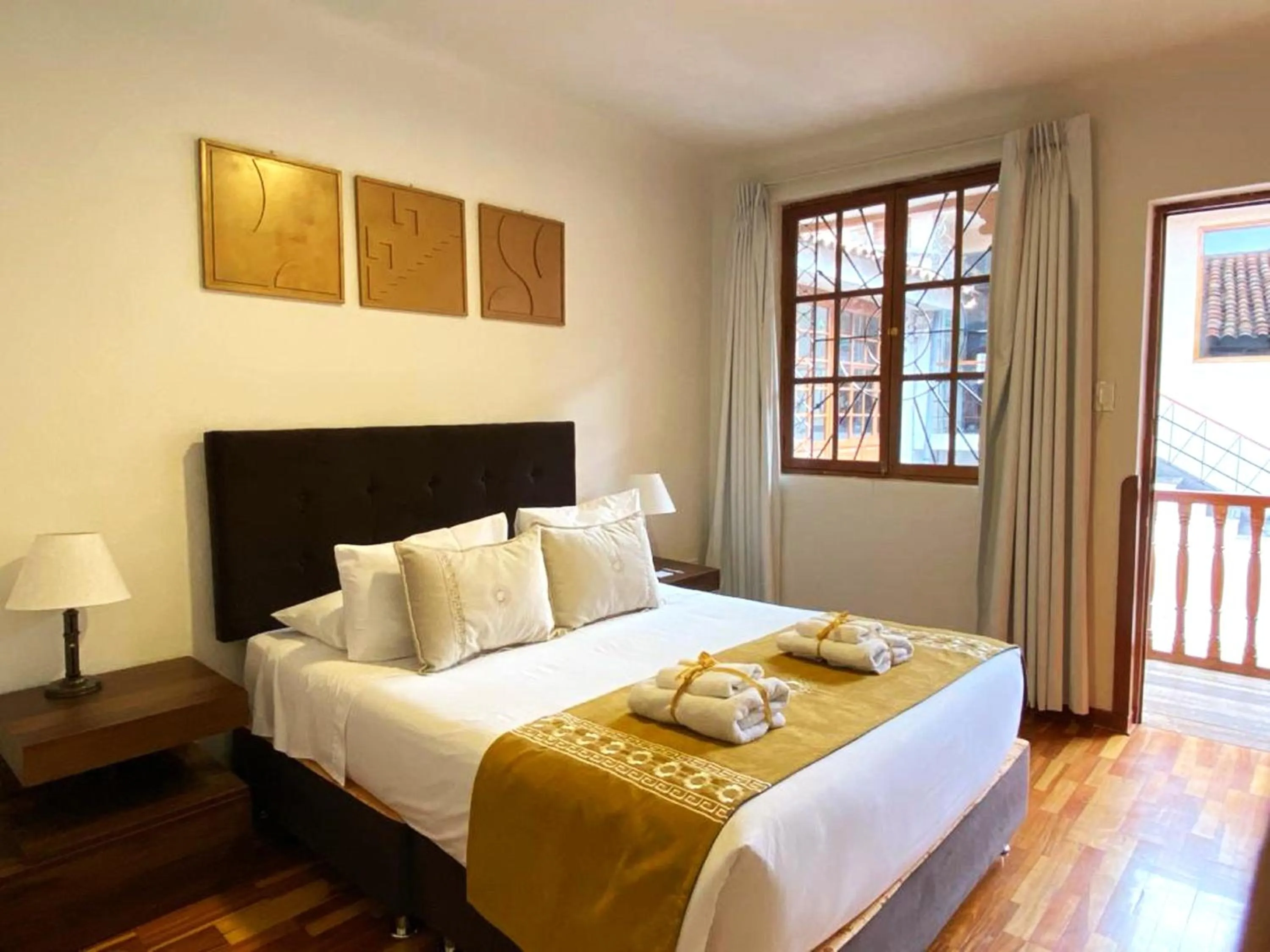 Bed in Katari at Plaza de Armas Cusco