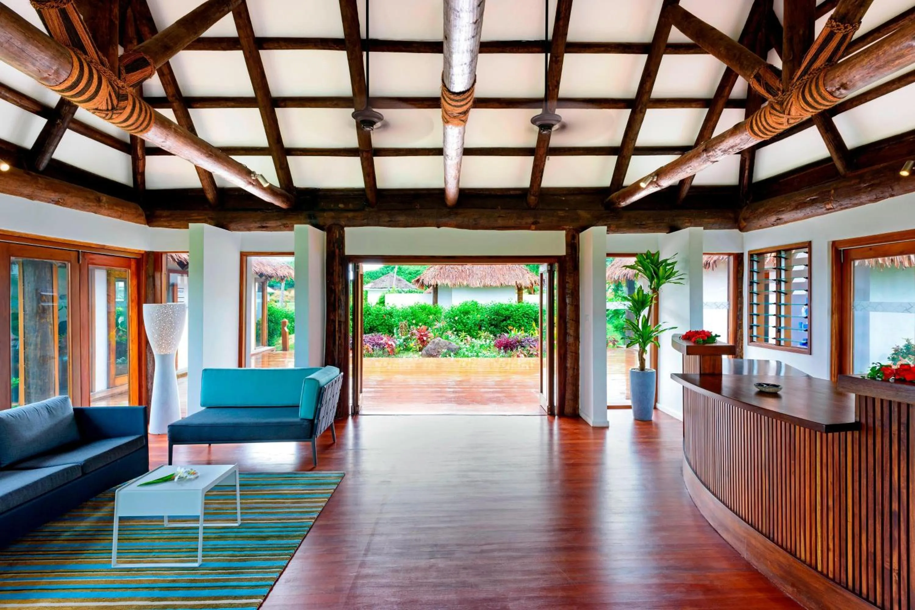 Lobby or reception in Sheraton Resort & Spa, Tokoriki Island, Fiji