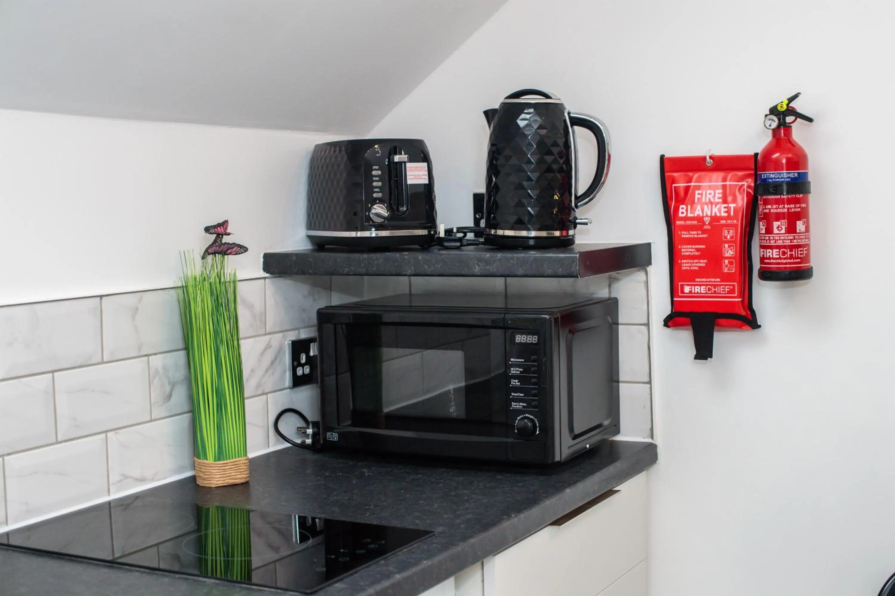 minibar in Five Seasons Liverpool City - Modern Studios near Anfield
