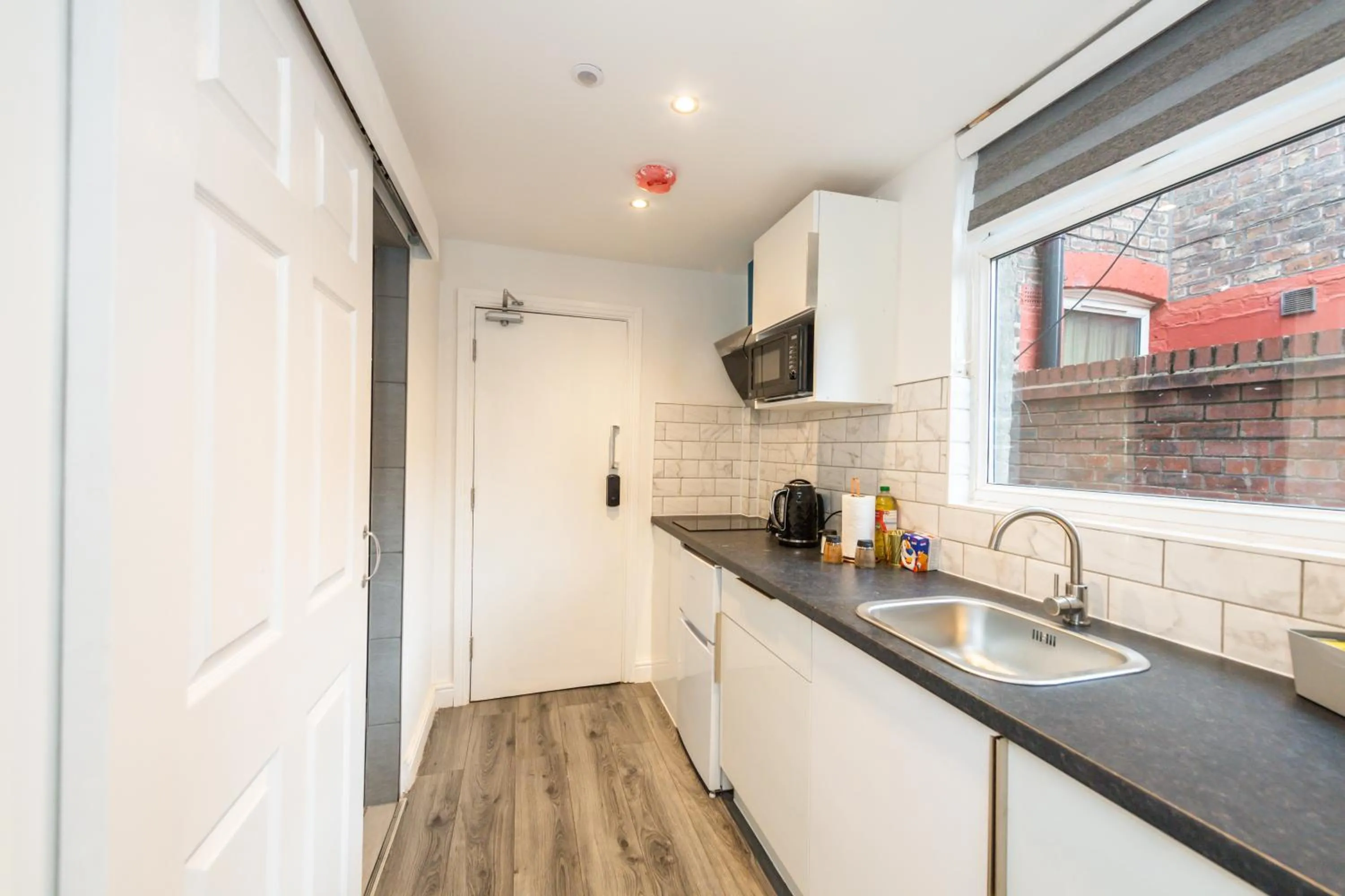 kitchen in Five Seasons Liverpool City - Modern Studios near Anfield
