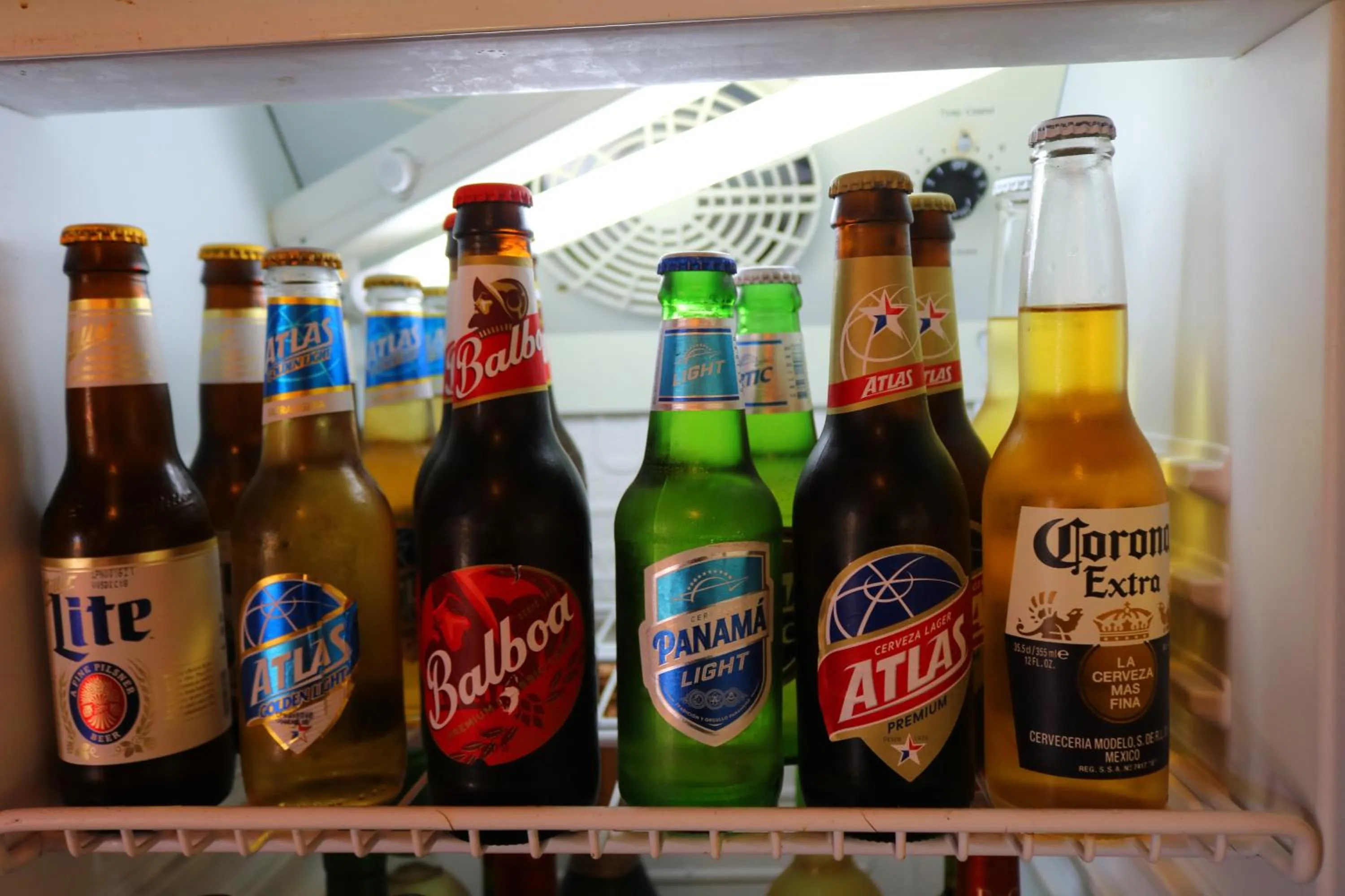 Alcoholic drinks in Hotel Valle Verde