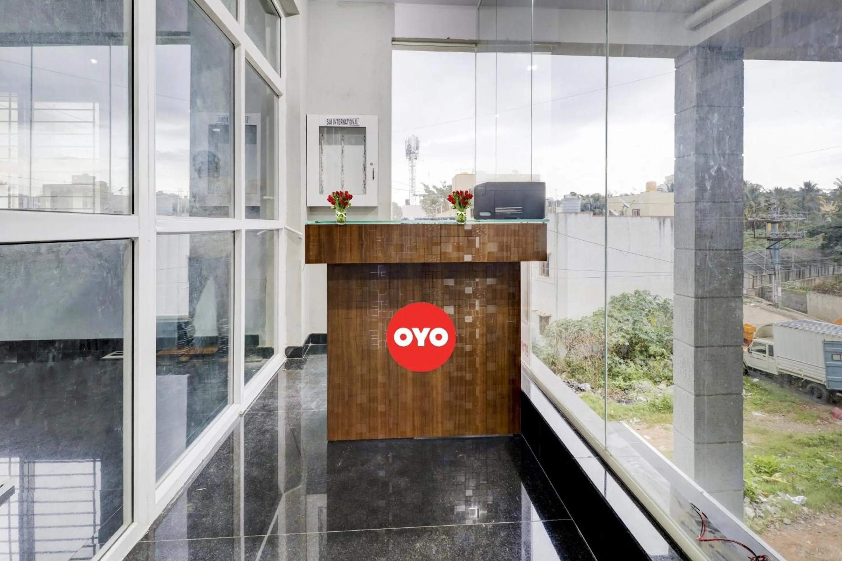 Lobby or reception in Hotel O BS Residency