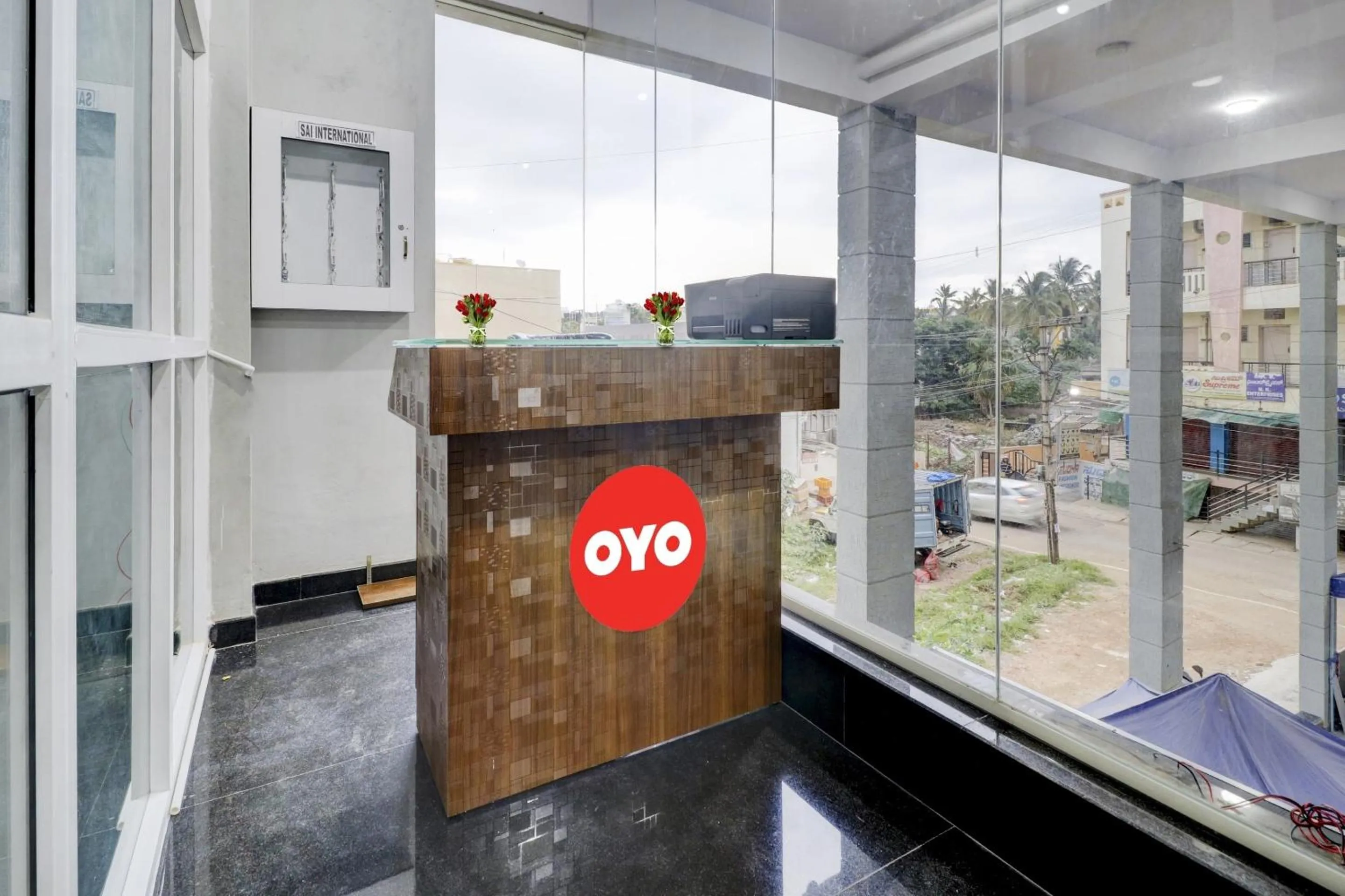Lobby or reception in Hotel O BS Residency
