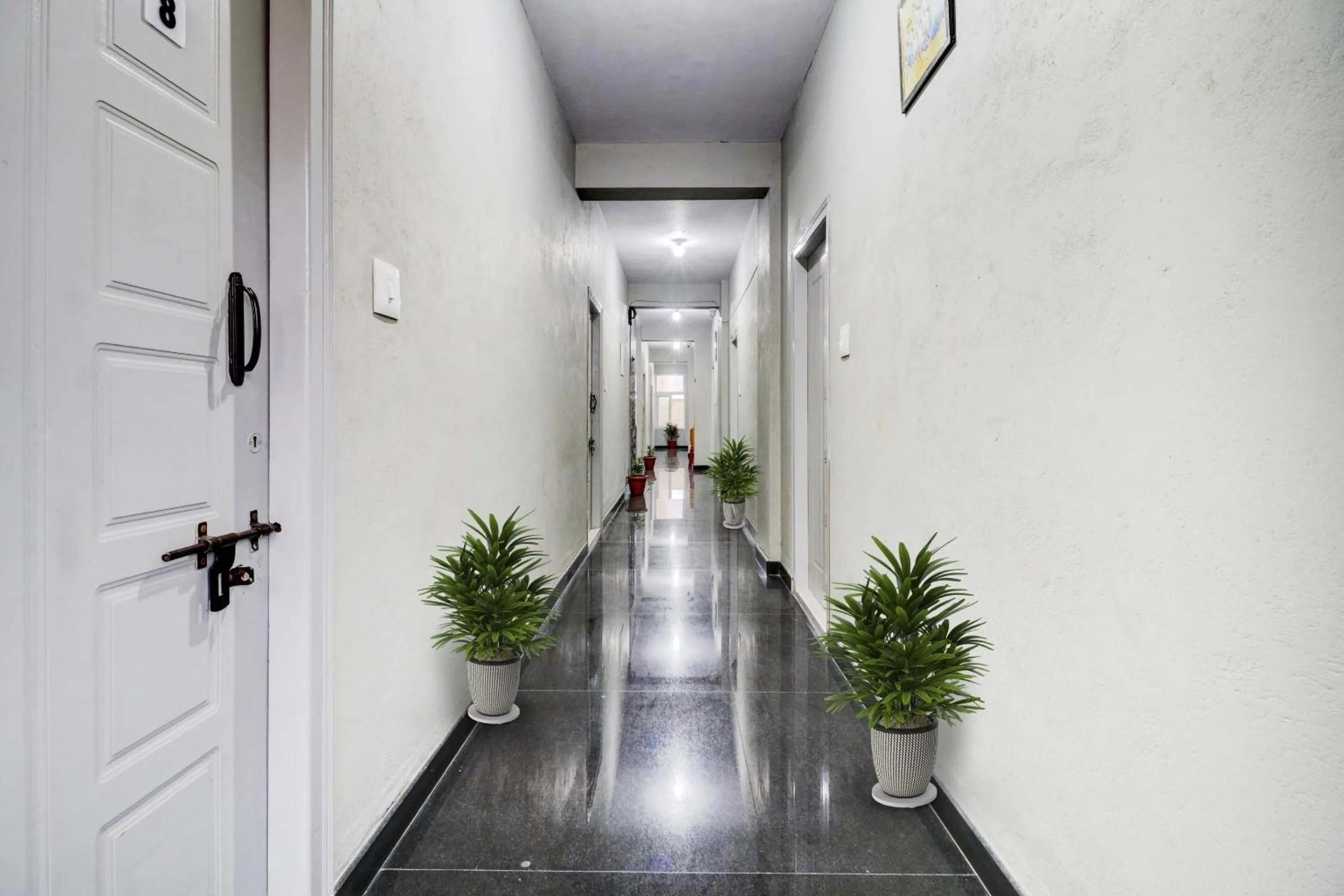 Lobby or reception in Hotel O BS Residency