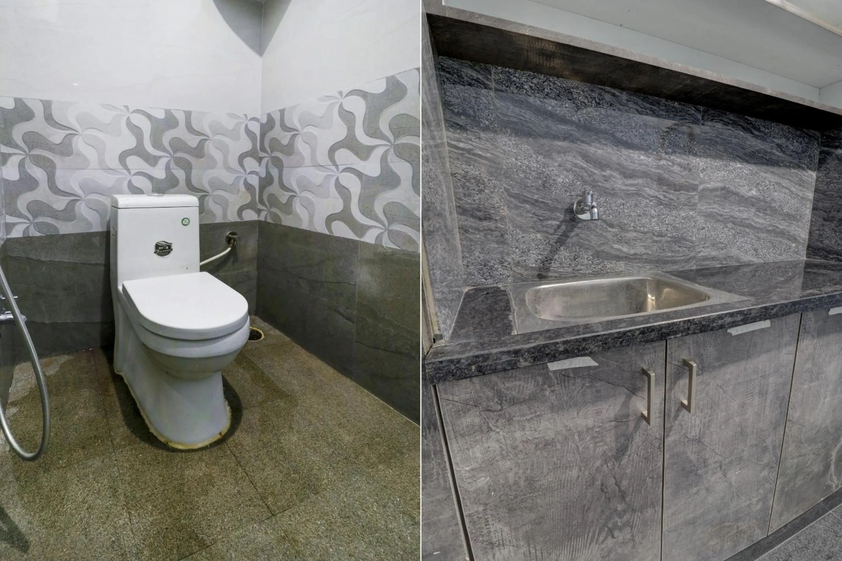 Bathroom in Hotel O BS Residency