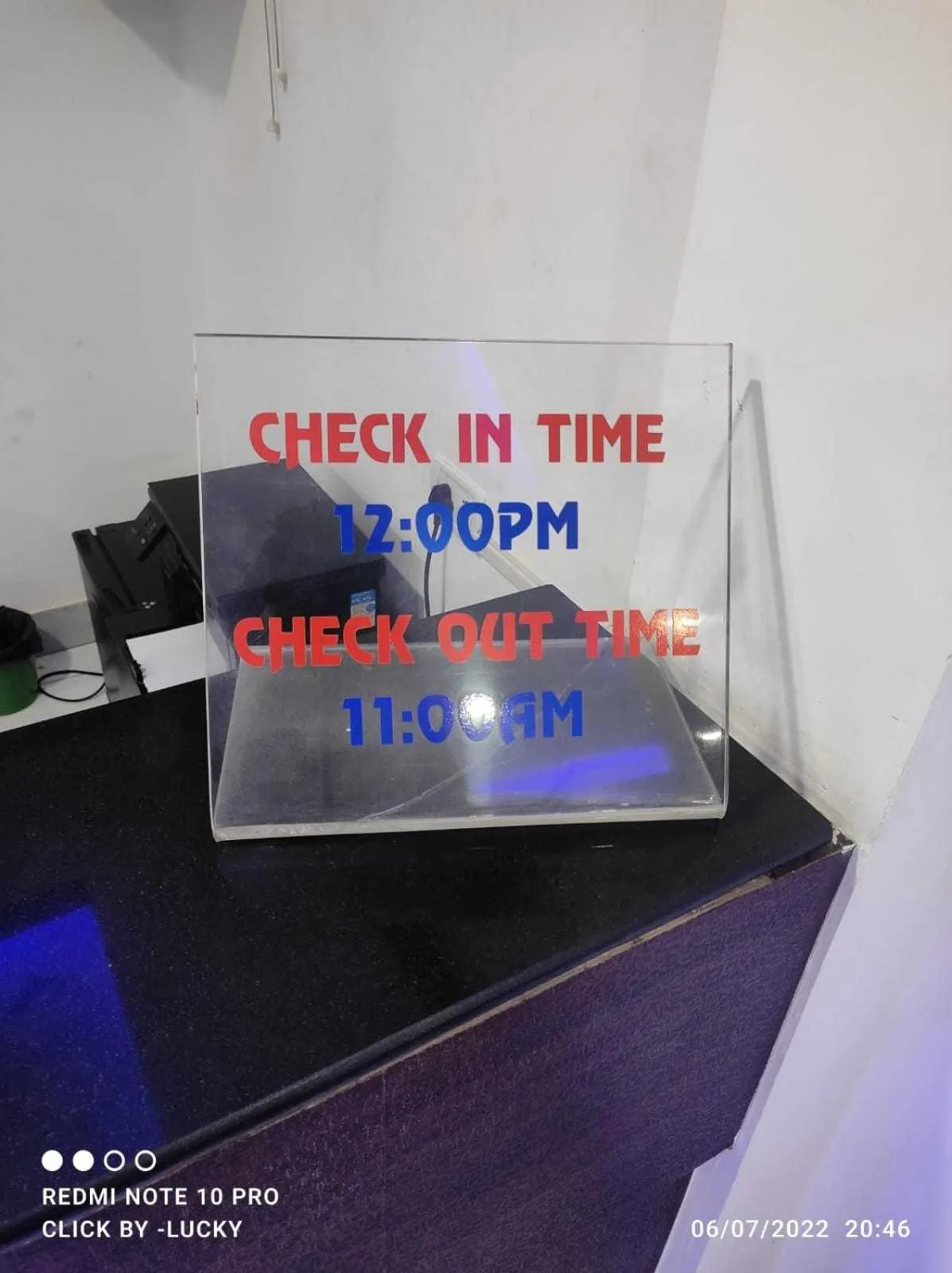 Lobby or reception in HOTEL O PRIYAL INn