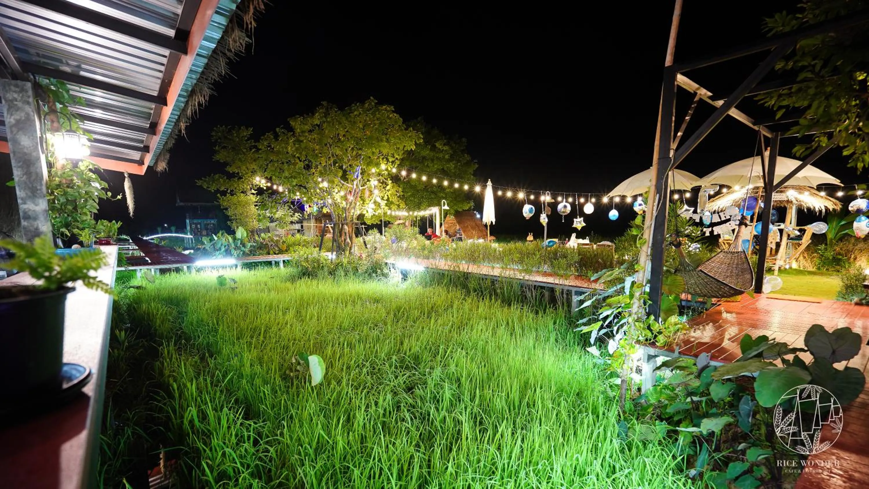 Garden in Rice Wonder Cafe & Eco Resort