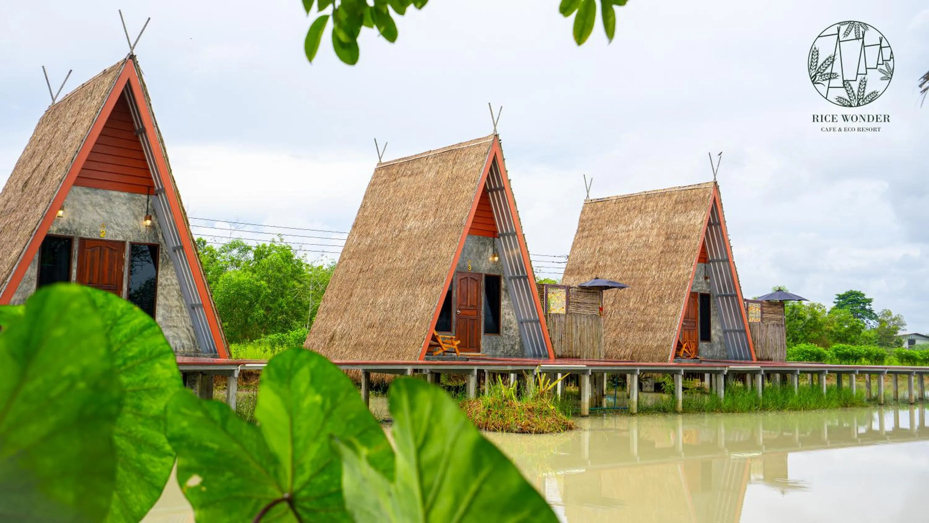 Property building in Rice Wonder Cafe & Eco Resort