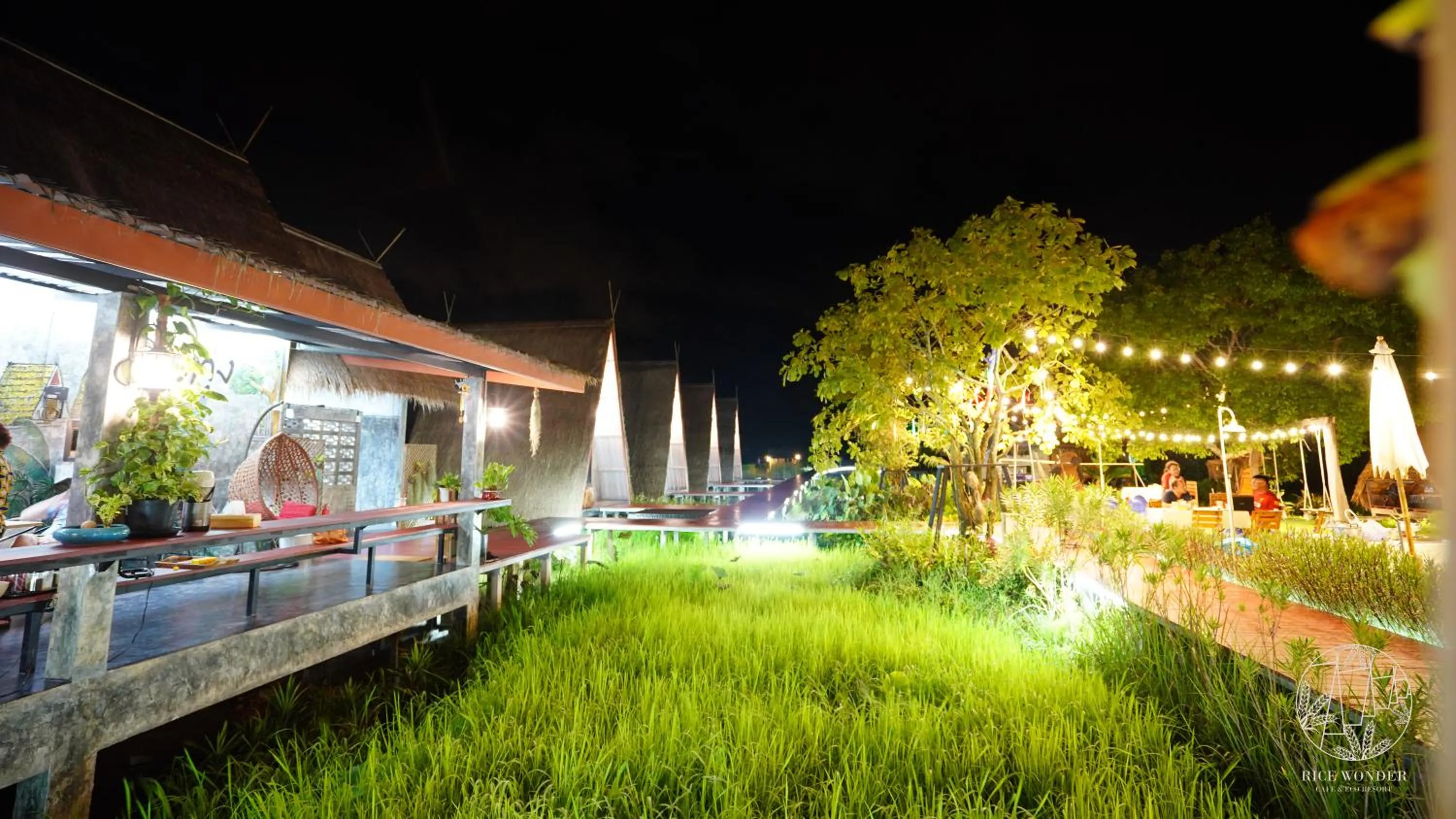 Garden in Rice Wonder Cafe & Eco Resort