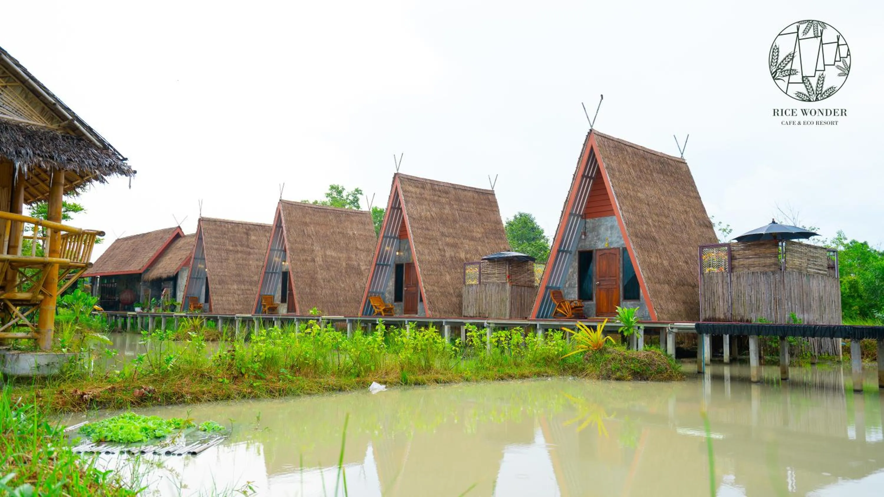 Property building in Rice Wonder Cafe & Eco Resort