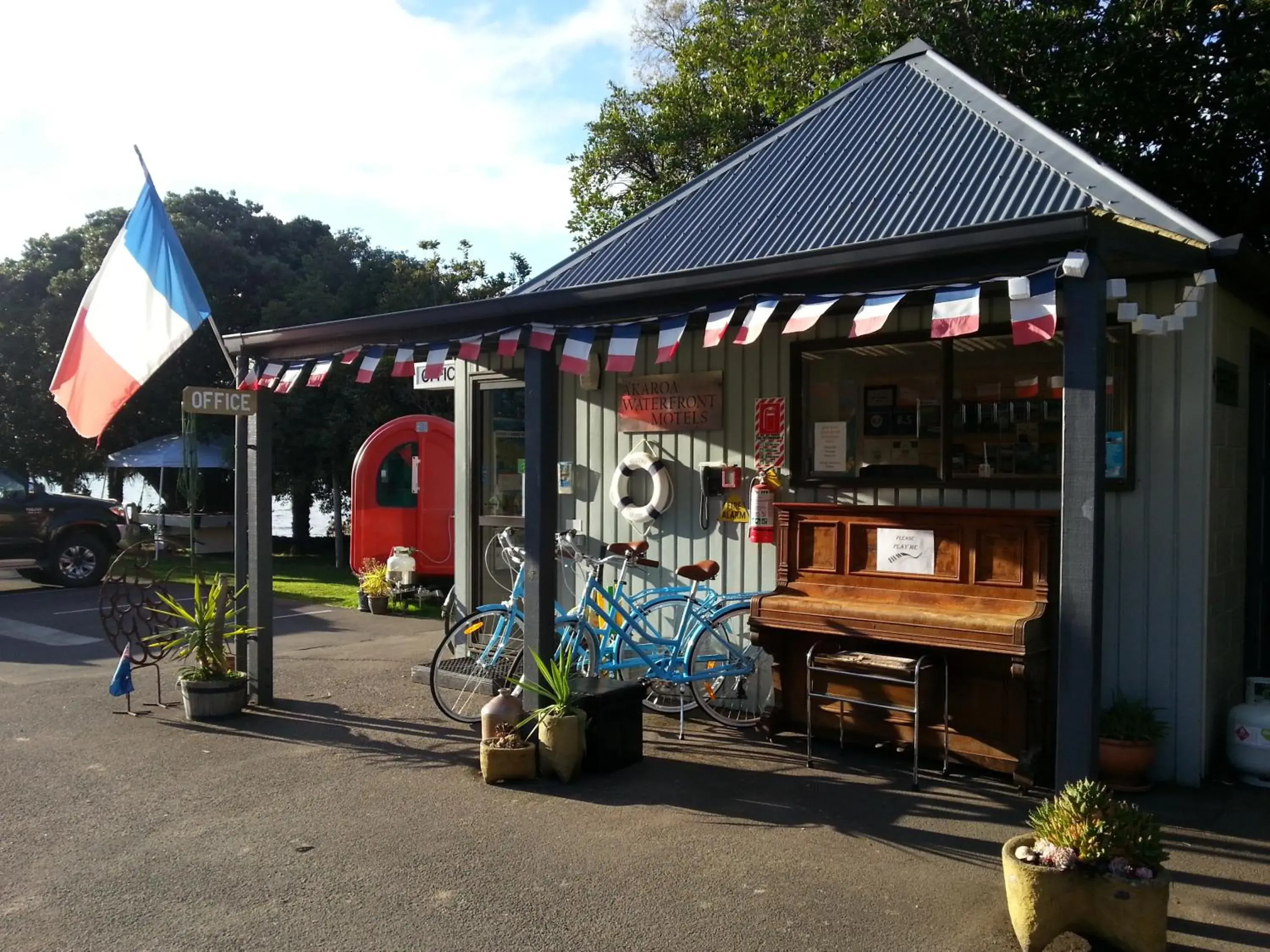 Lobby or reception in Akaroa Waterfront Motels Lobby or reception in Akaroa Waterfront Motels