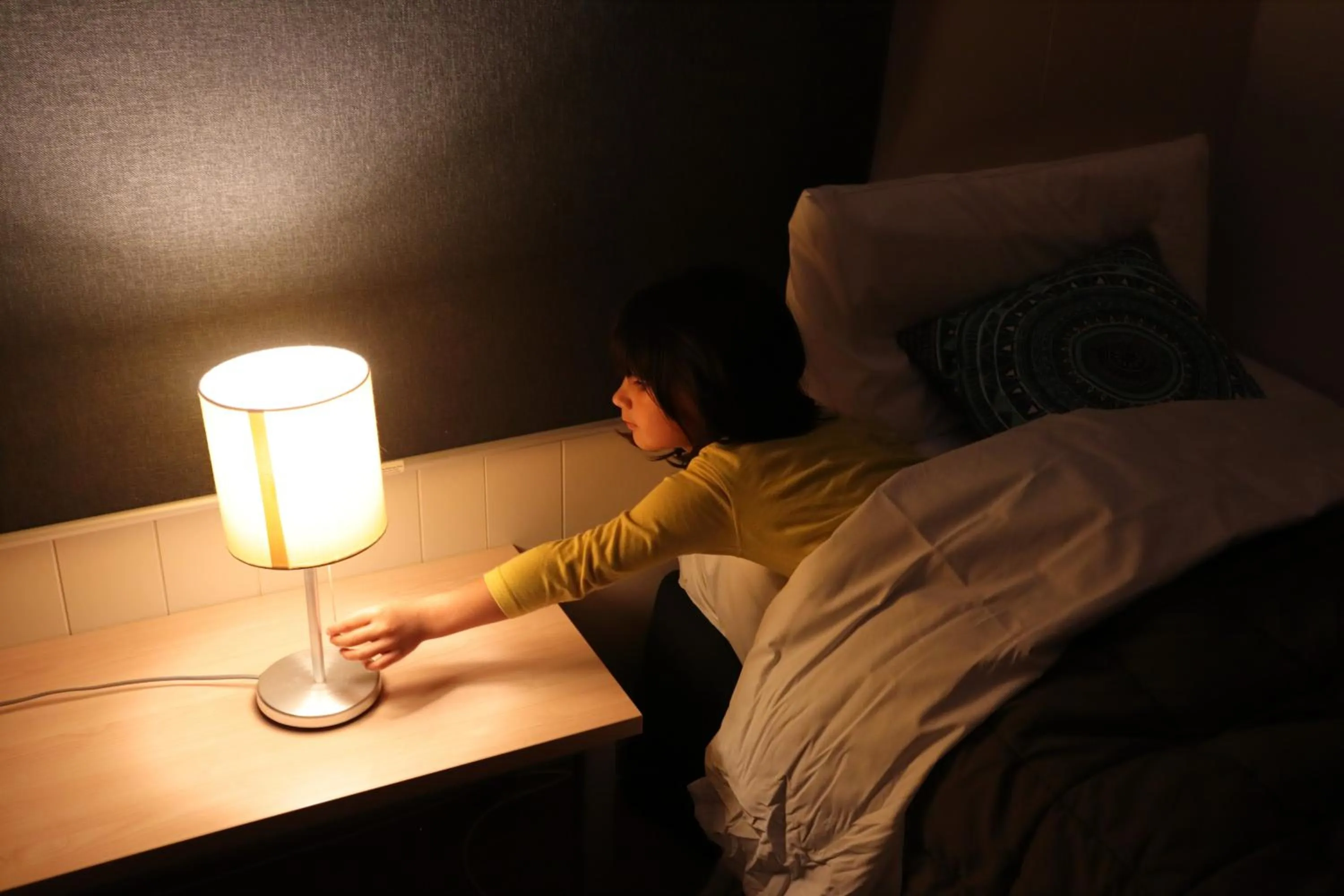 Bed in Akaroa Waterfront Motels