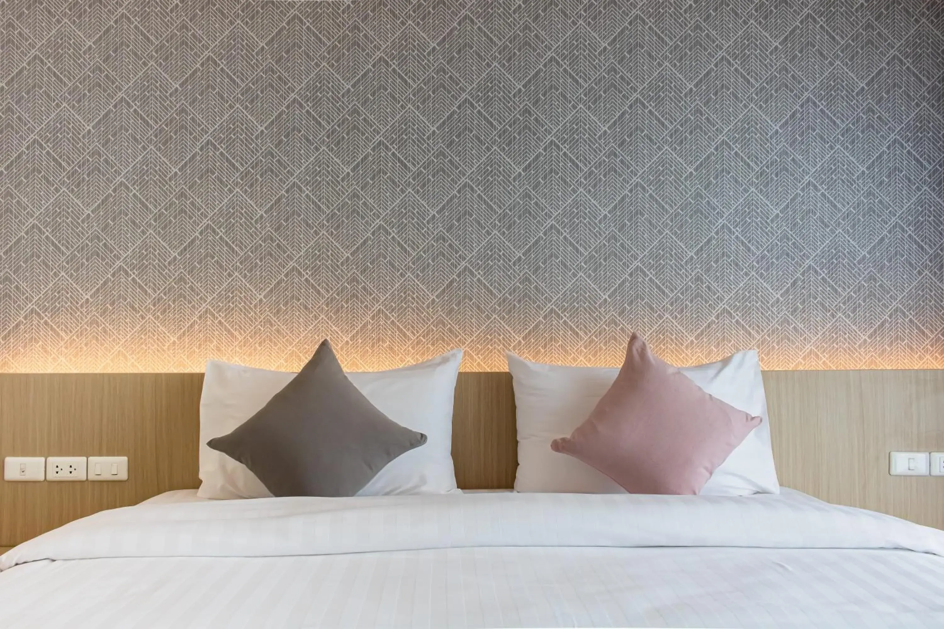 Bed in ONE Hotel Bed in ONE Hotel