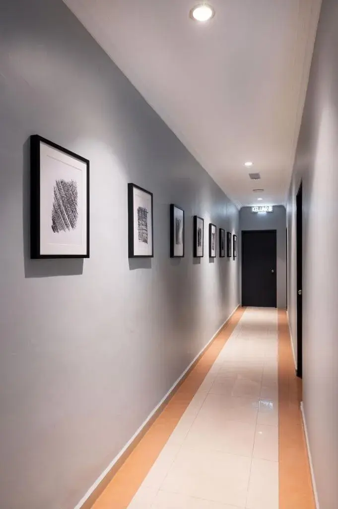 Lobby or reception in # Hashtag Hotel - Self Check in Lobby or reception in # Hashtag Hotel - Self Check in