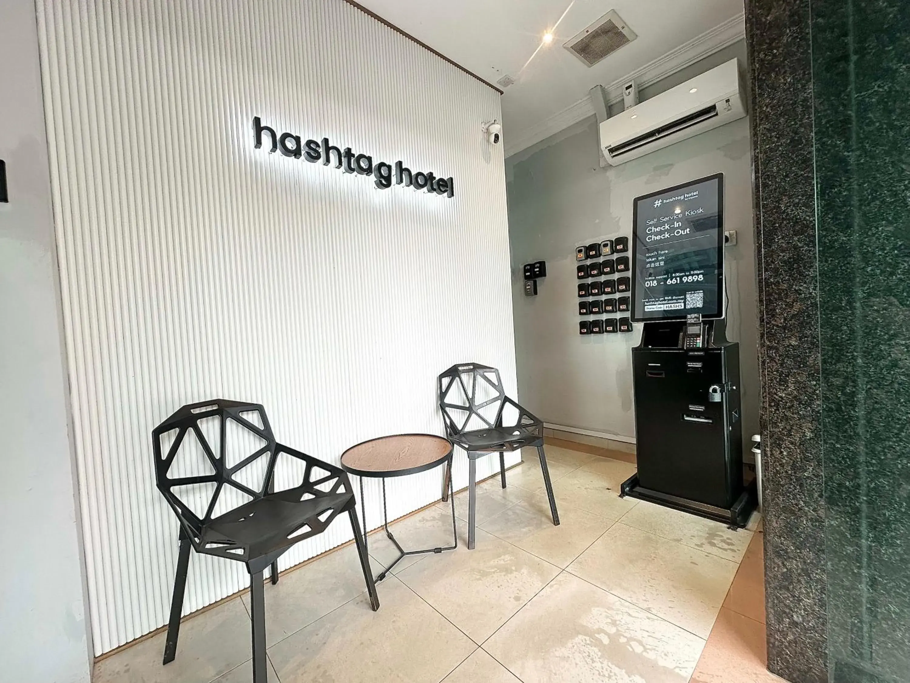 Facade/entrance in # Hashtag Hotel - Self Check in Facade/entrance in # Hashtag Hotel - Self Check in