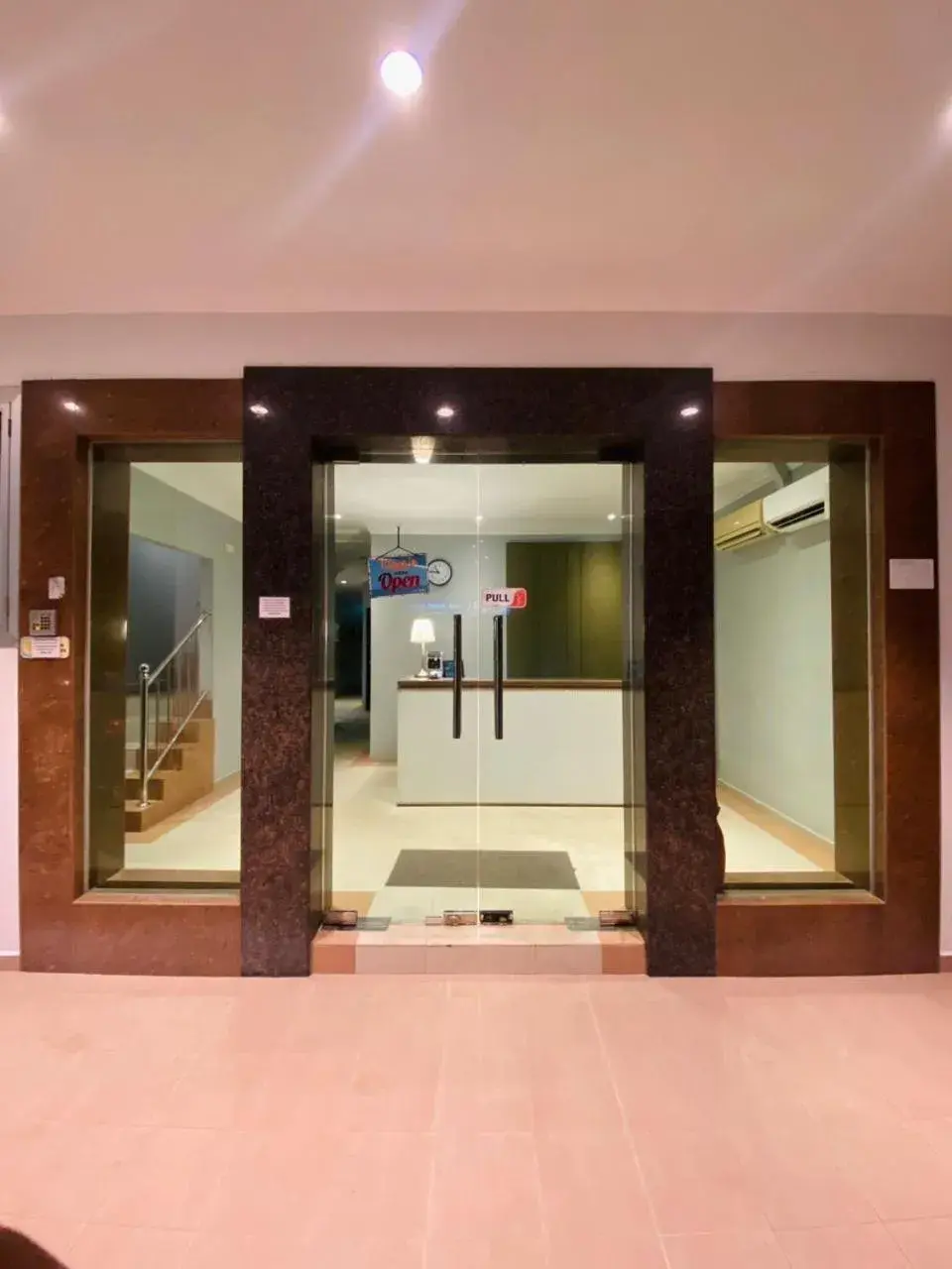 Facade/entrance in # Hashtag Hotel - Self Check in Facade/entrance in # Hashtag Hotel - Self Check in