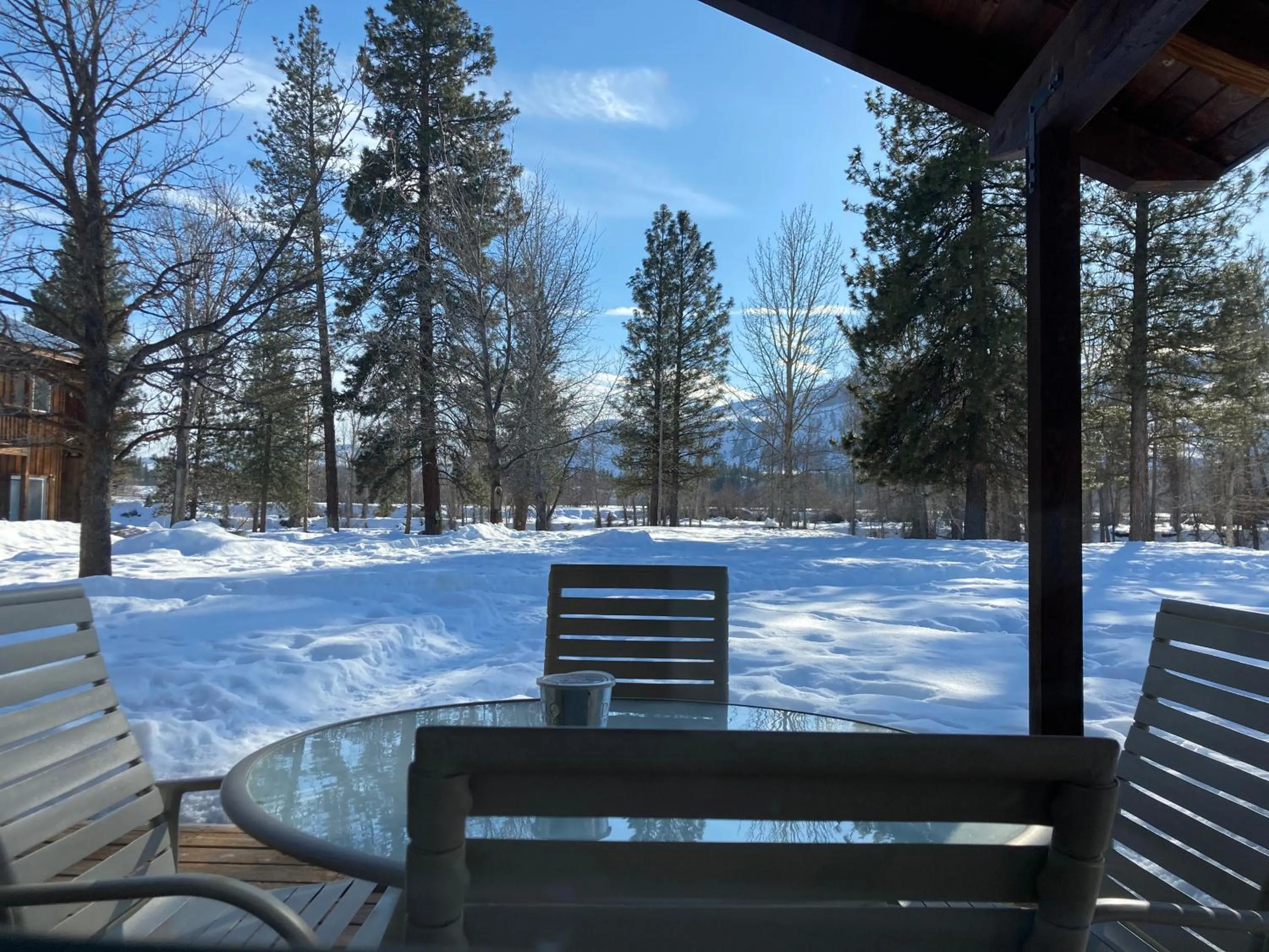 Patio in River Run Inn
