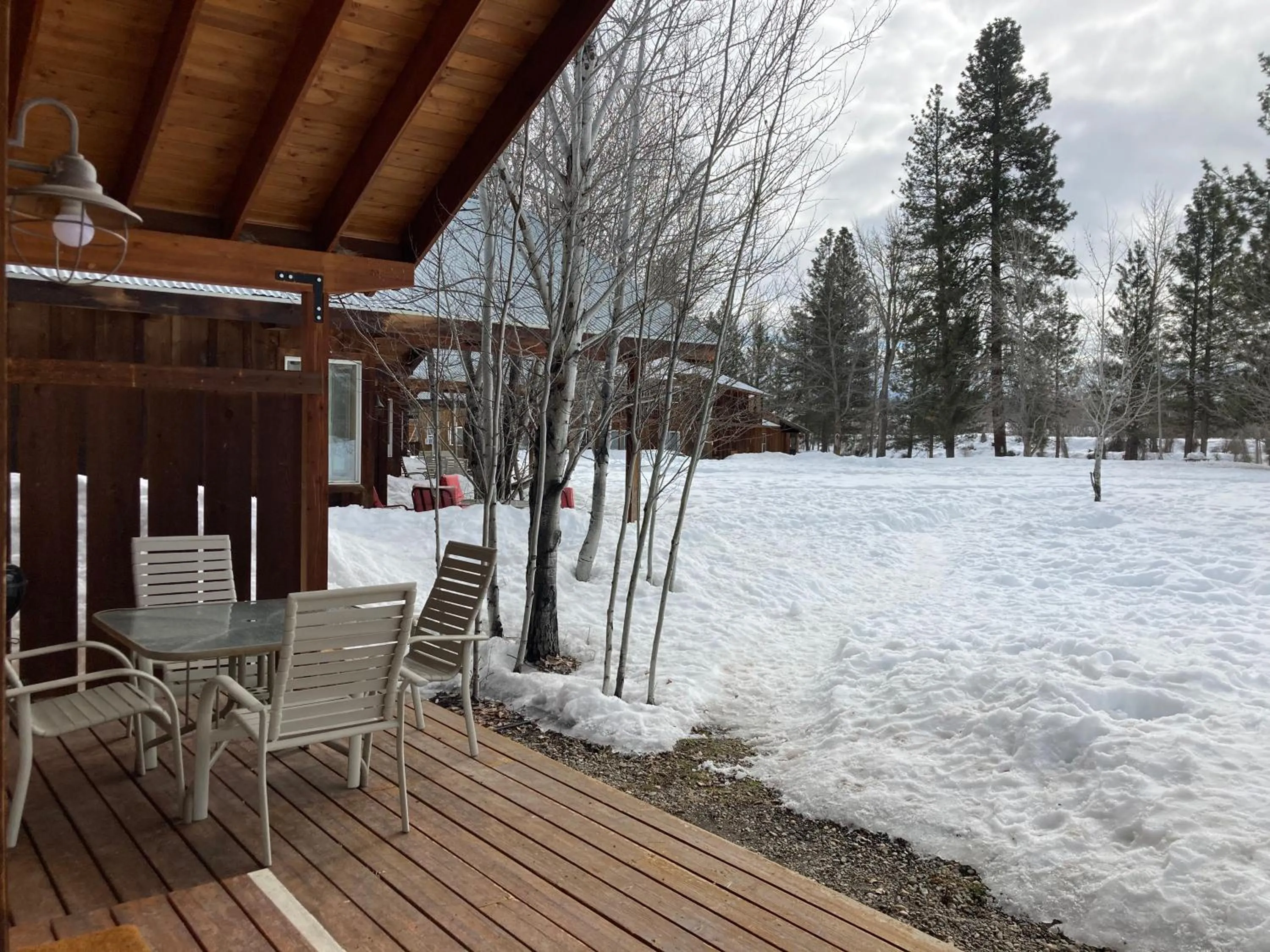 Patio in River Run Inn