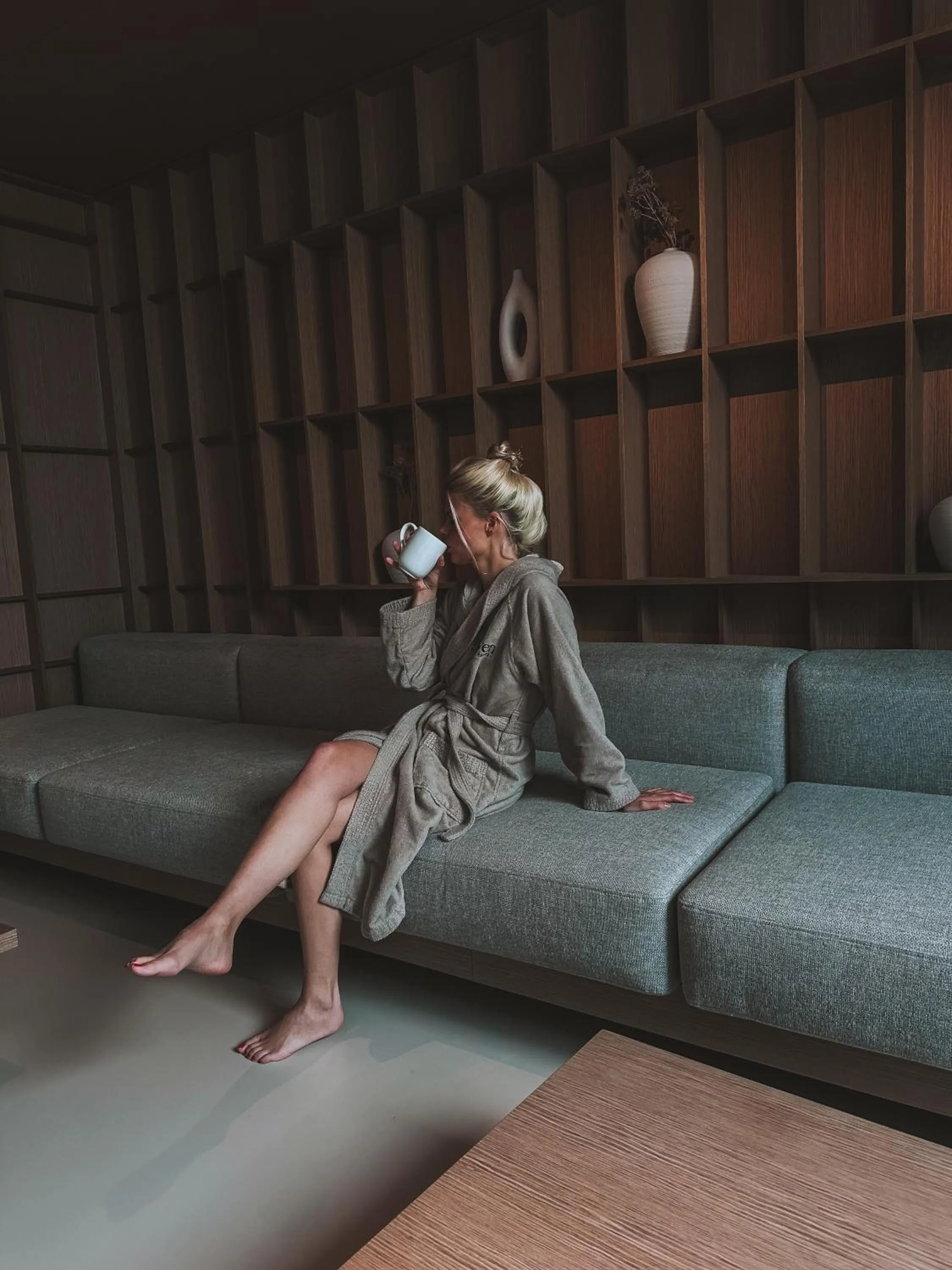 Sauna in Haven Mountain Retreat