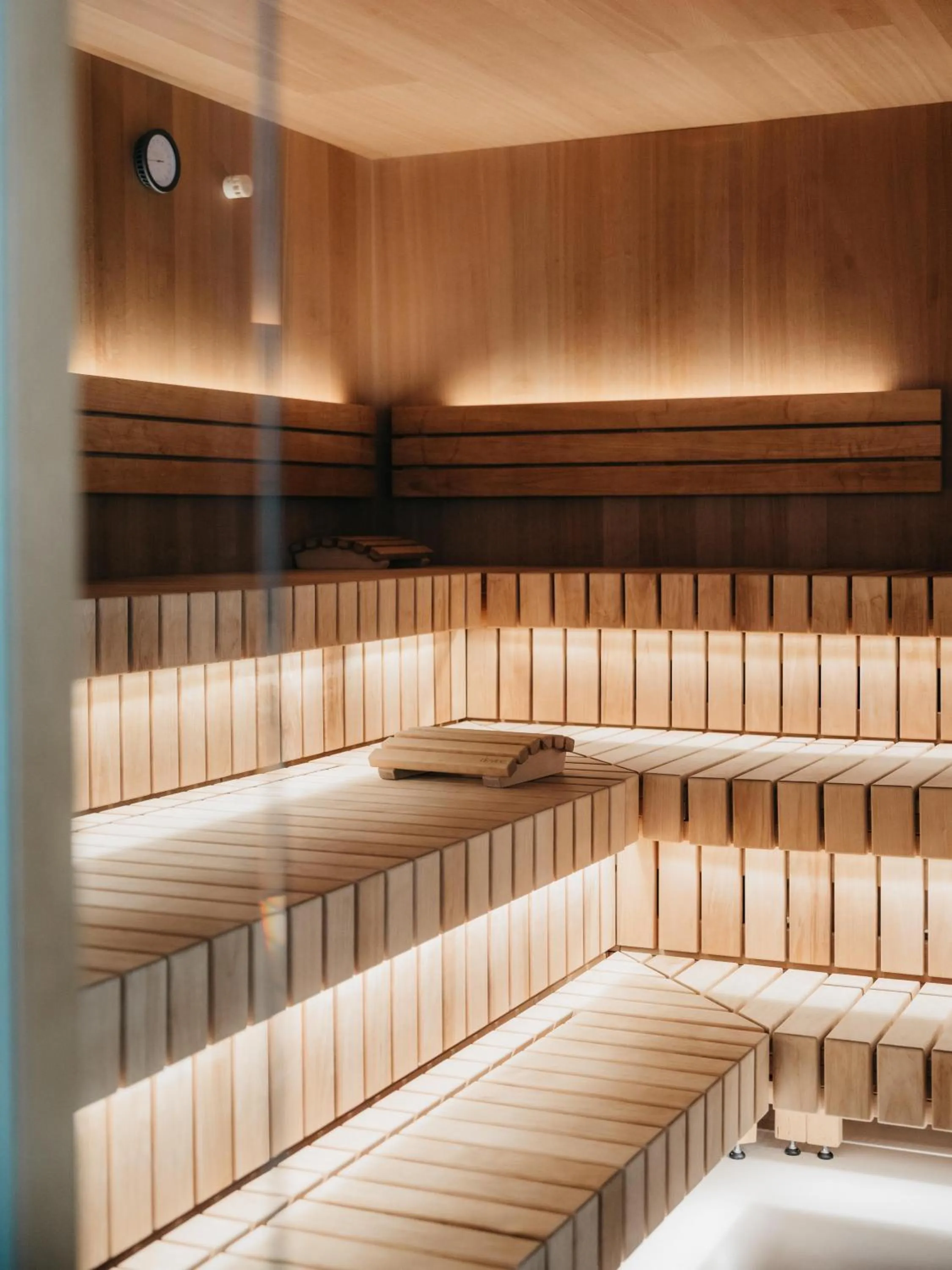 Sauna in Haven Mountain Retreat