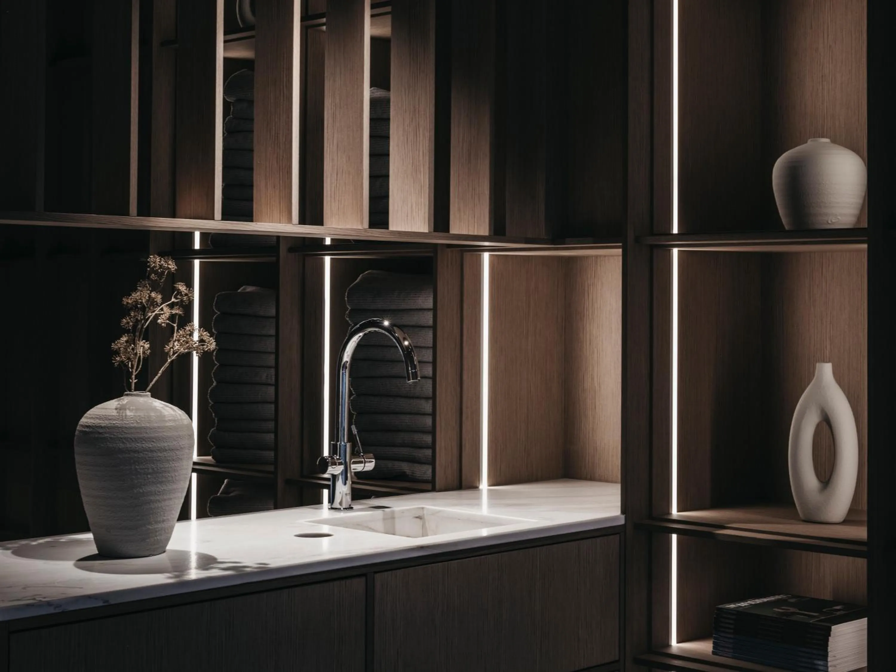 Sauna in Haven Mountain Retreat