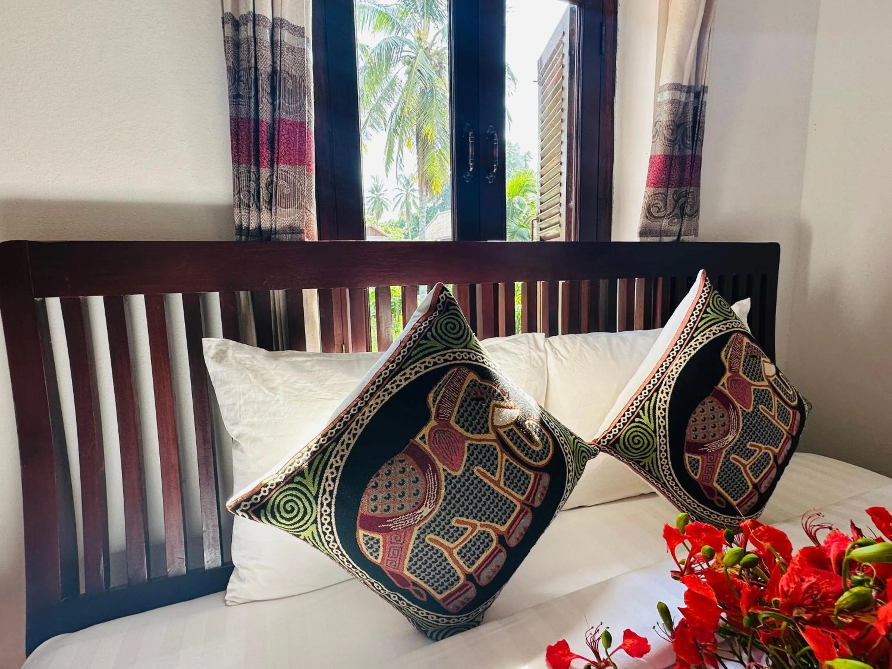 Living room in Thatsaphone Hotel