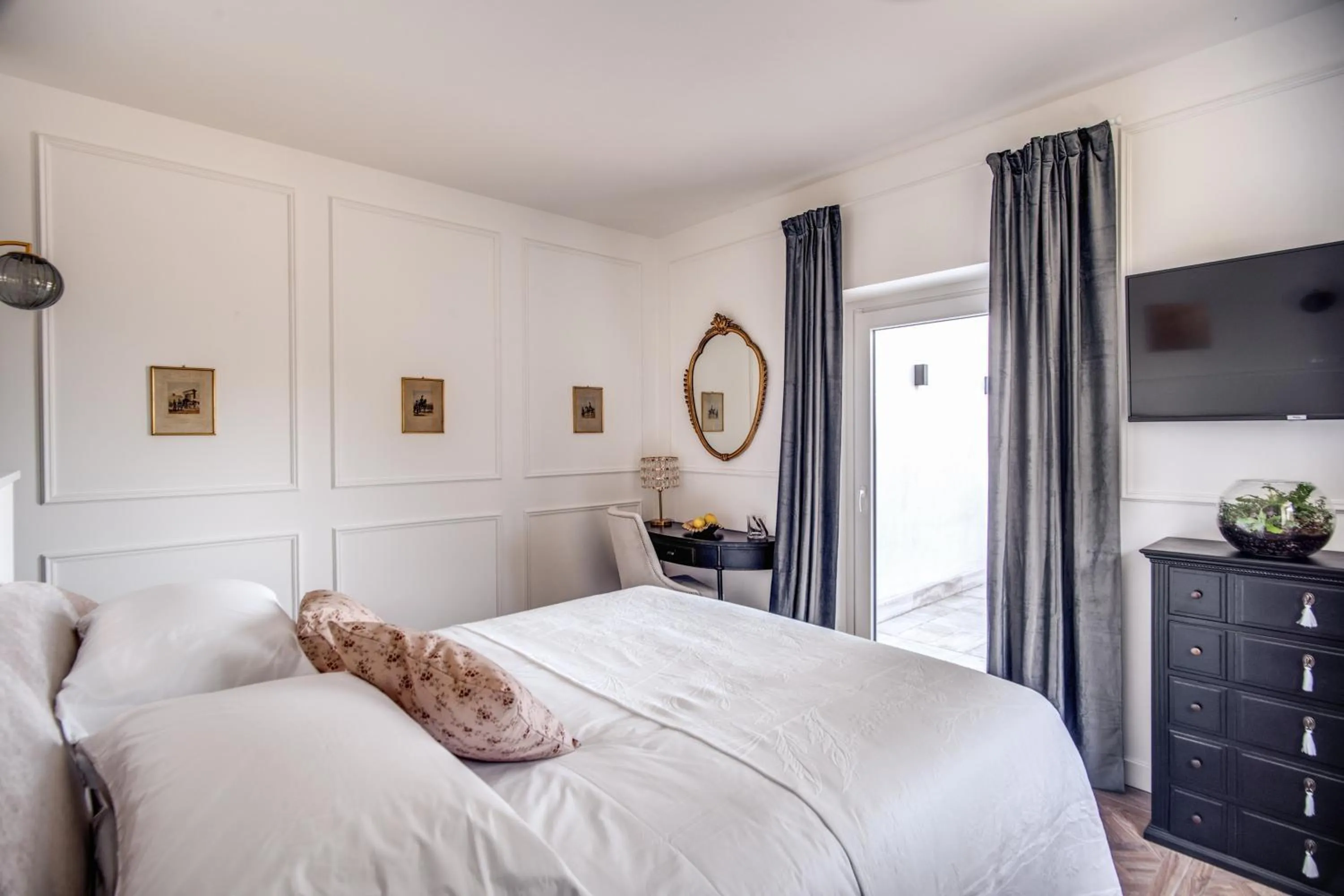 Bed in Vigna Caio Relais & Spa