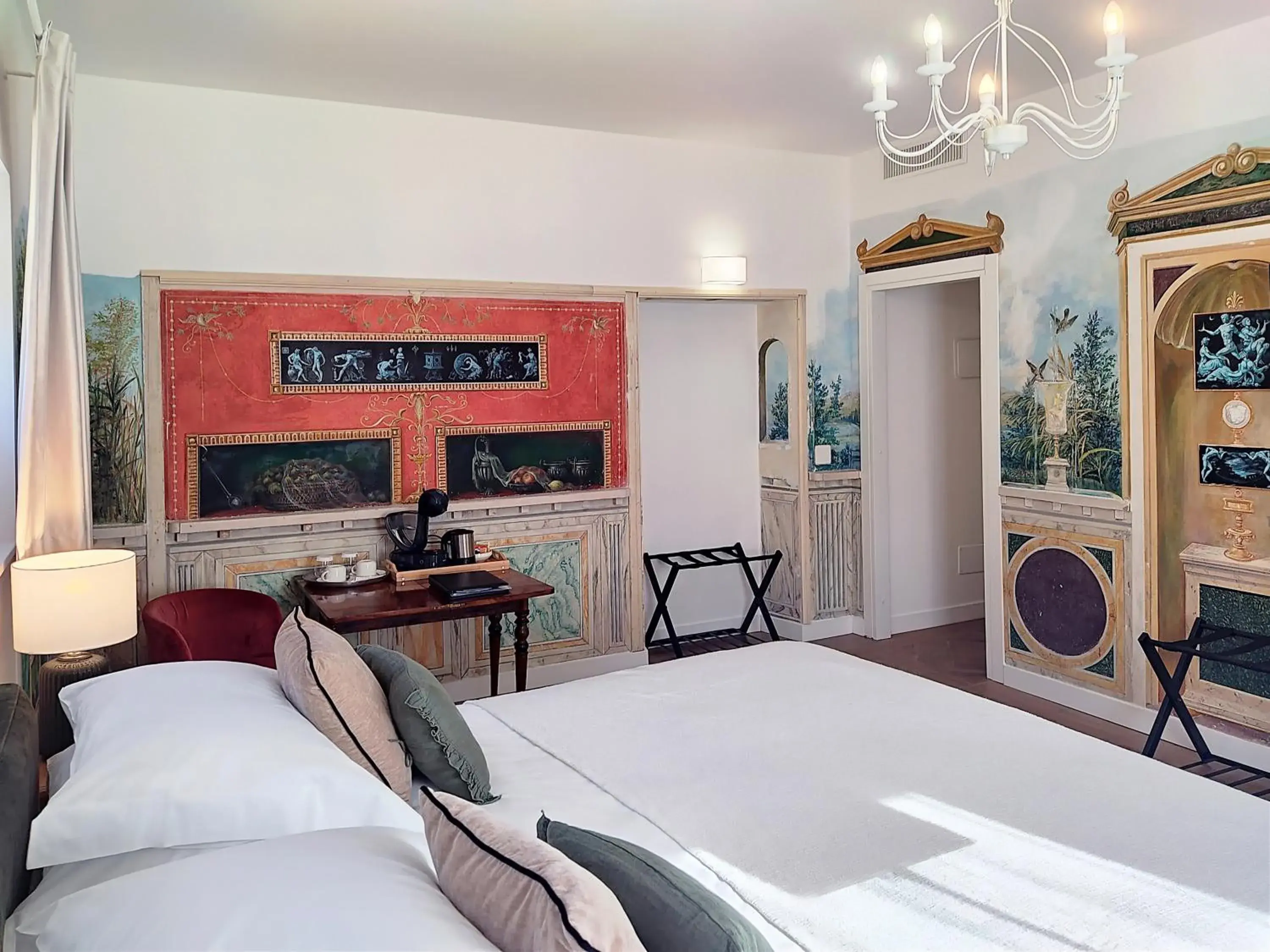 Bed in Vigna Caio Relais & Spa Bed in Vigna Caio Relais & Spa