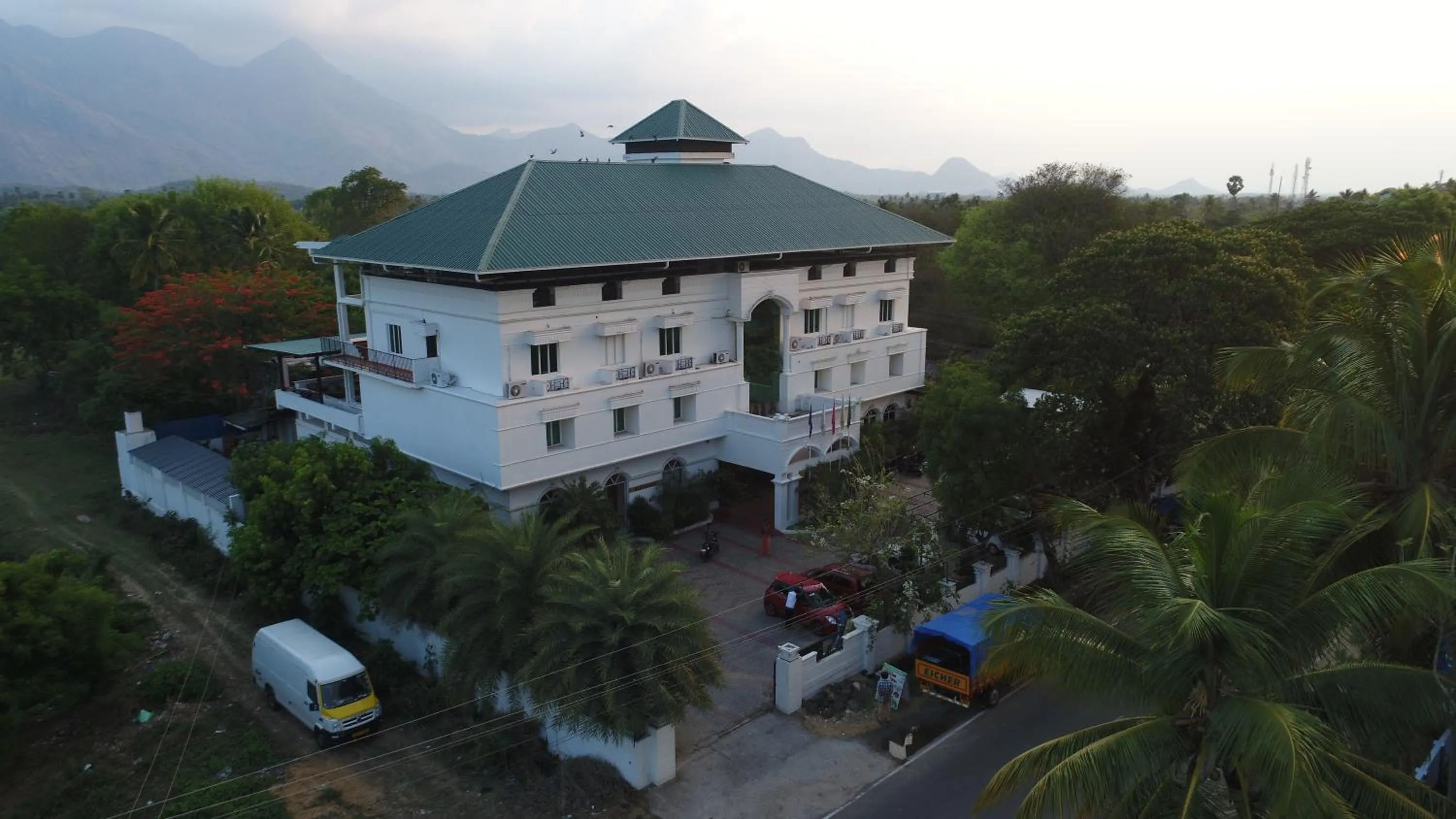 Bird's eye view in Paray Village County