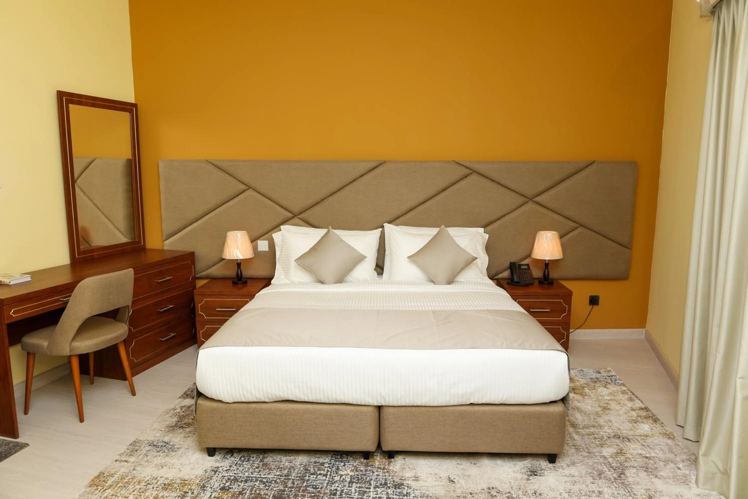 Bed in Grand Marino Hotel