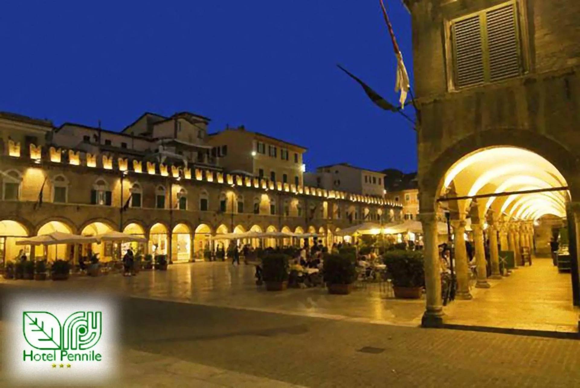 City view in Hotel Pennile