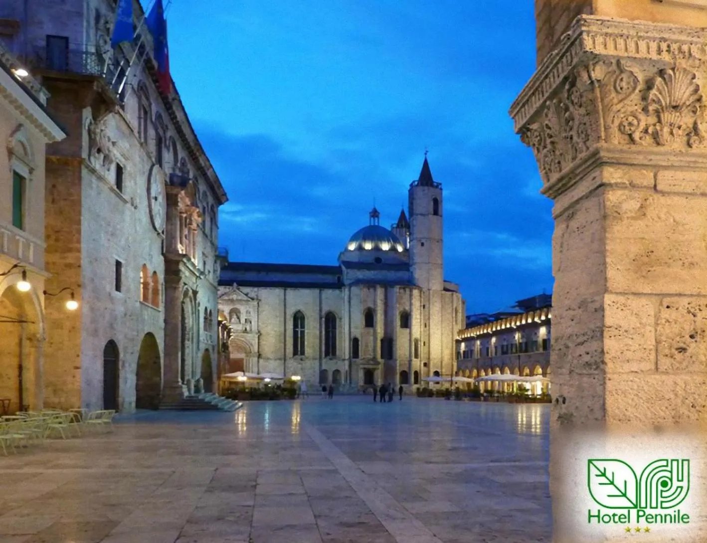 City view in Hotel Pennile